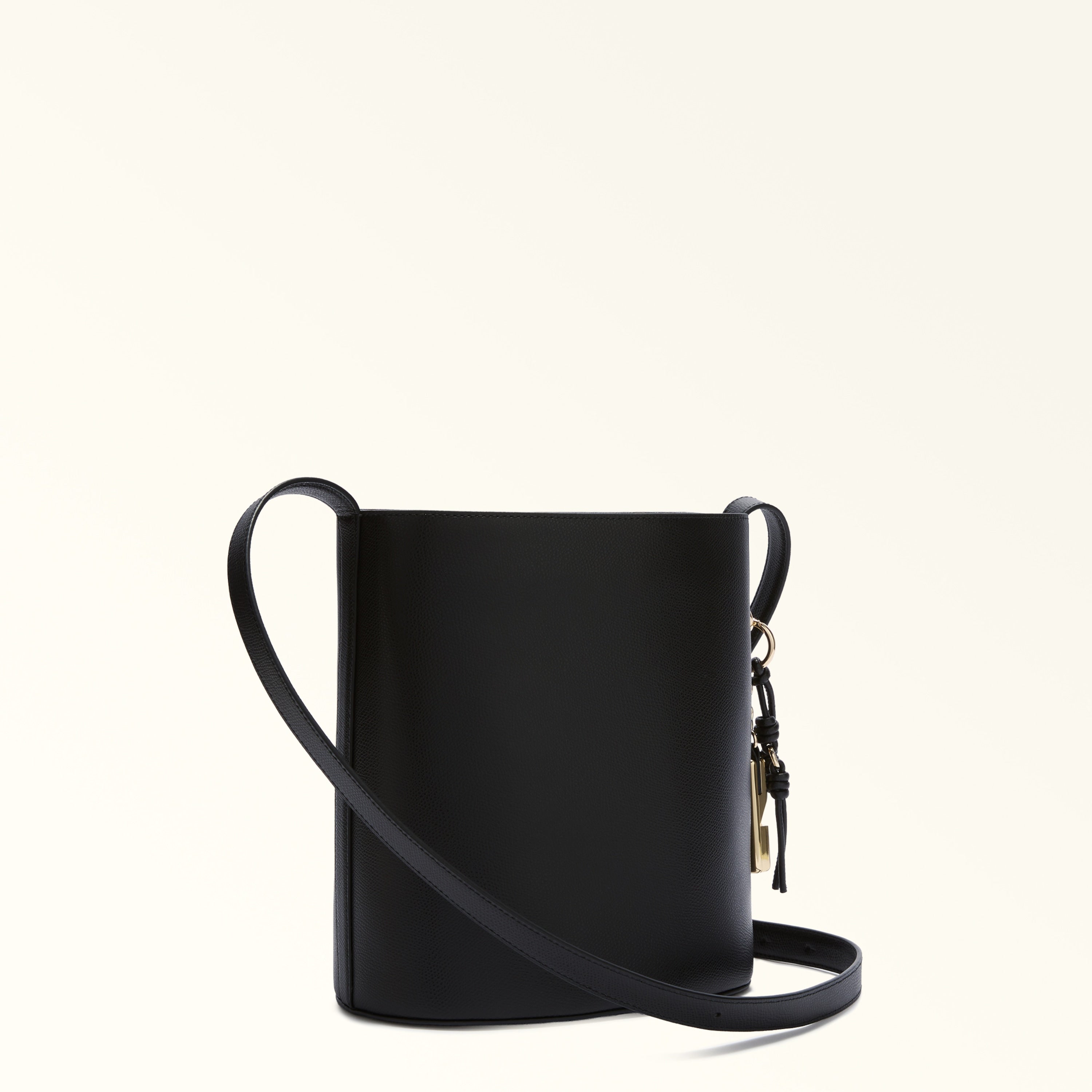 Furla Sac Femme Noir Bandoulière Cuir Roxie Logo