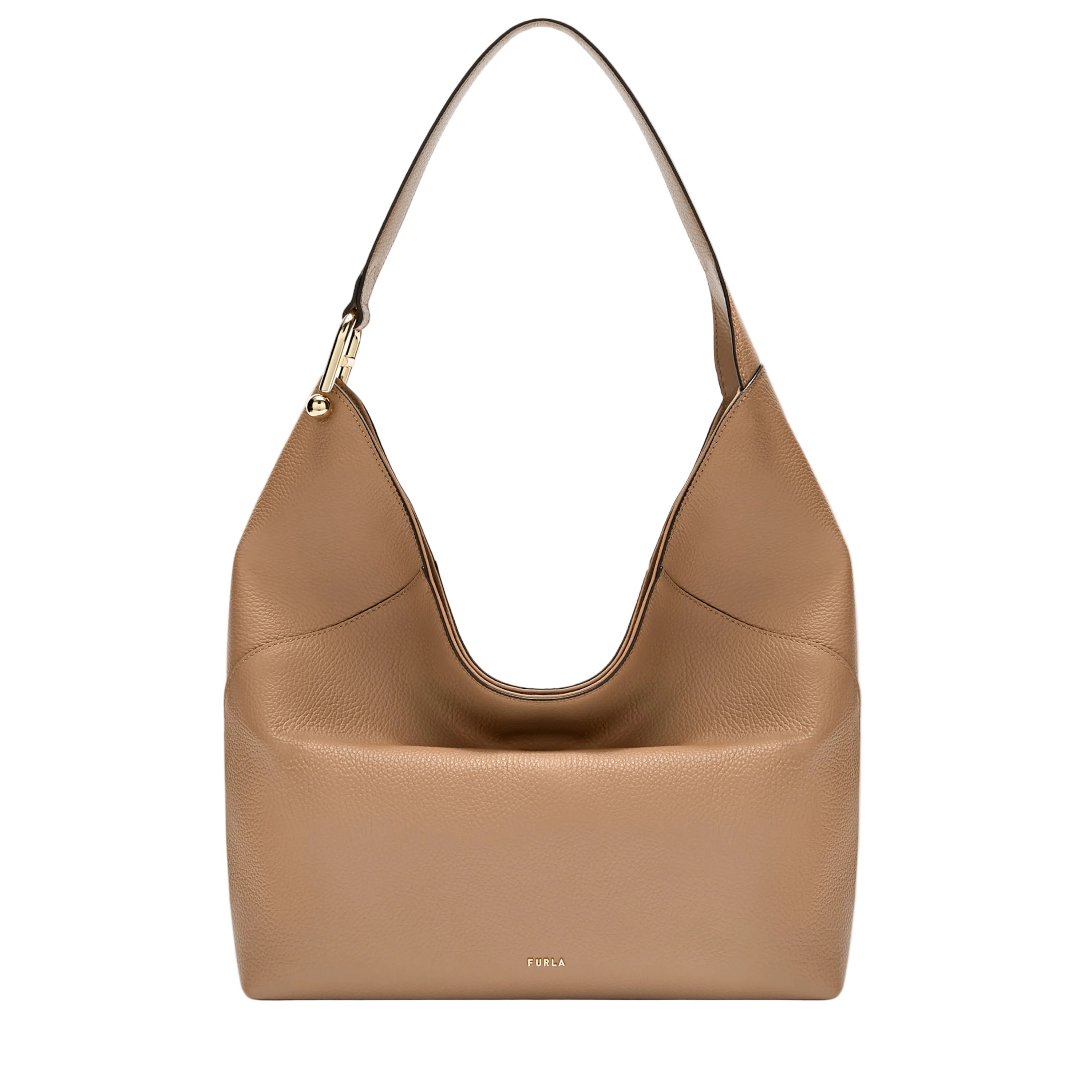 Furla Sac Femme Marron Lara Cuir Logo