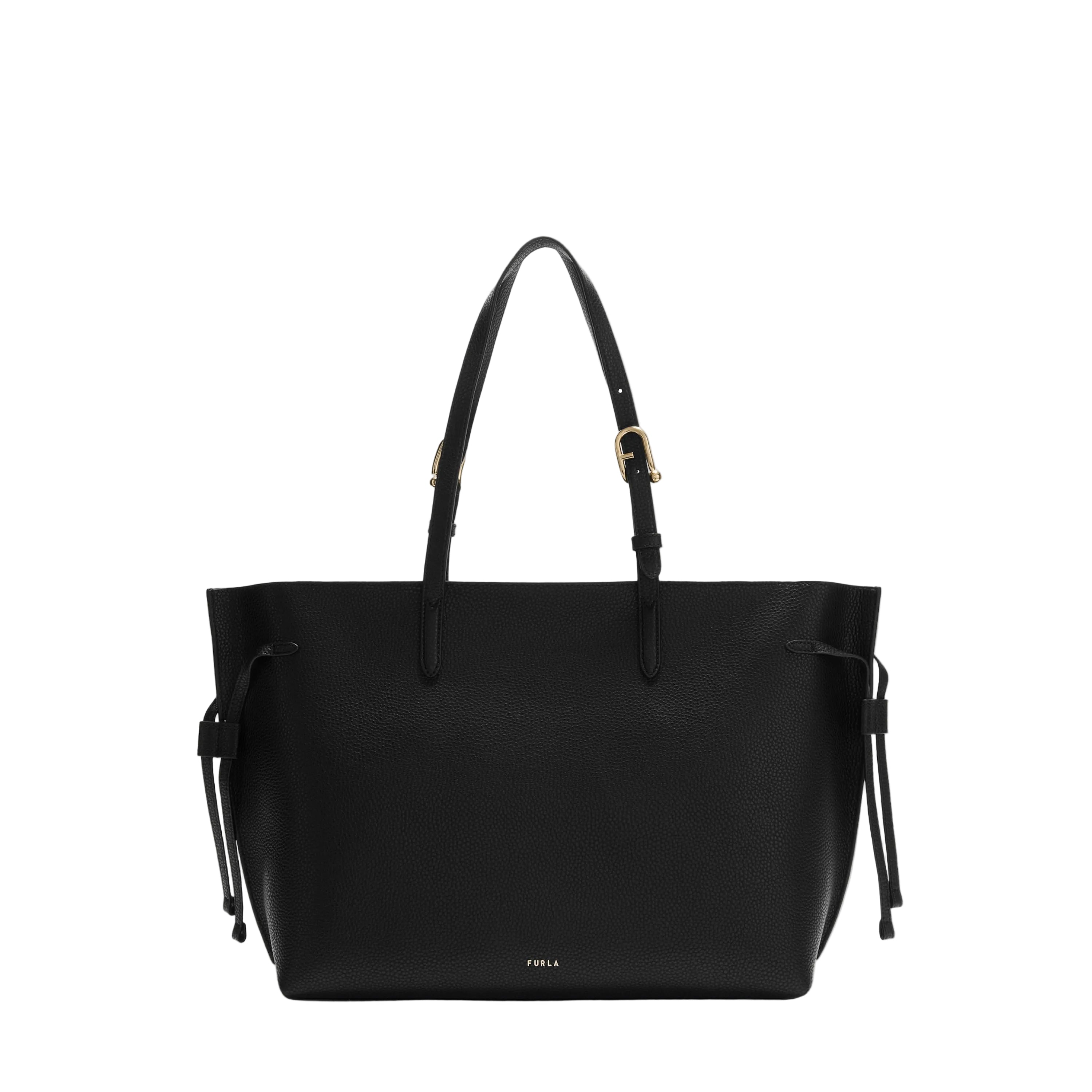 Furla Borsa Donna Nera Spalla Pelle Ava Tote Logo