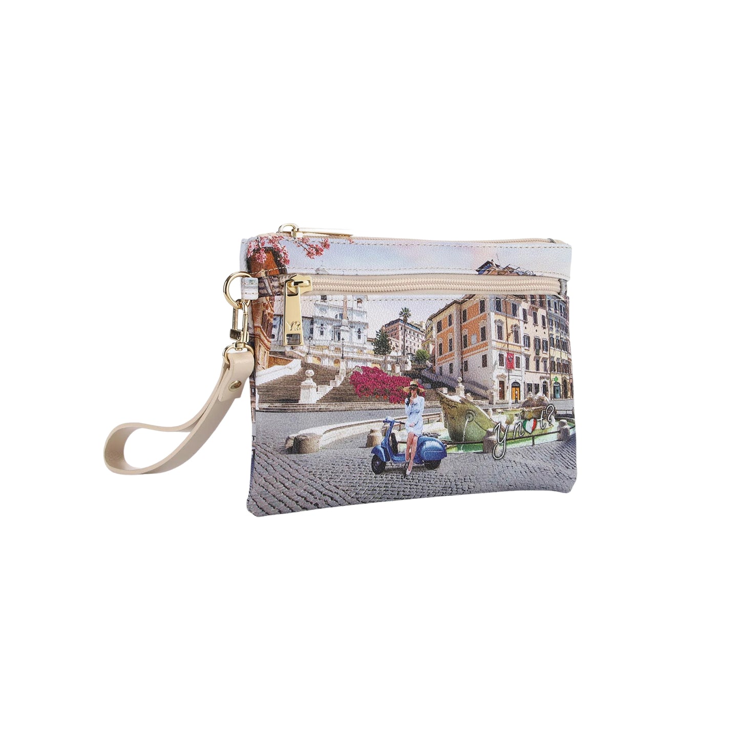 Pochette Donna Ynot? Yes Bag Stampa Città - vista 6