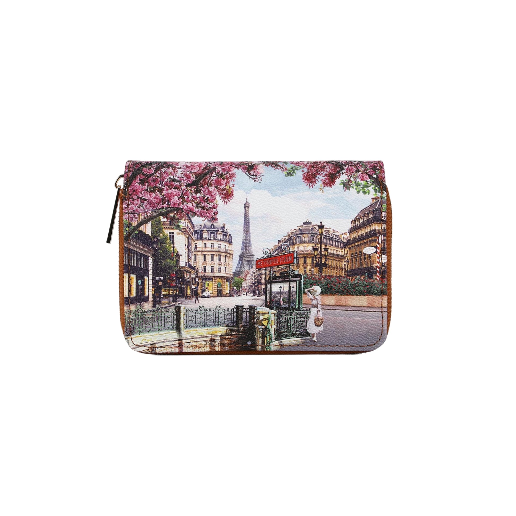 Portafoglio Donna Piccolo Ynot? Yes Bag Stampa Città