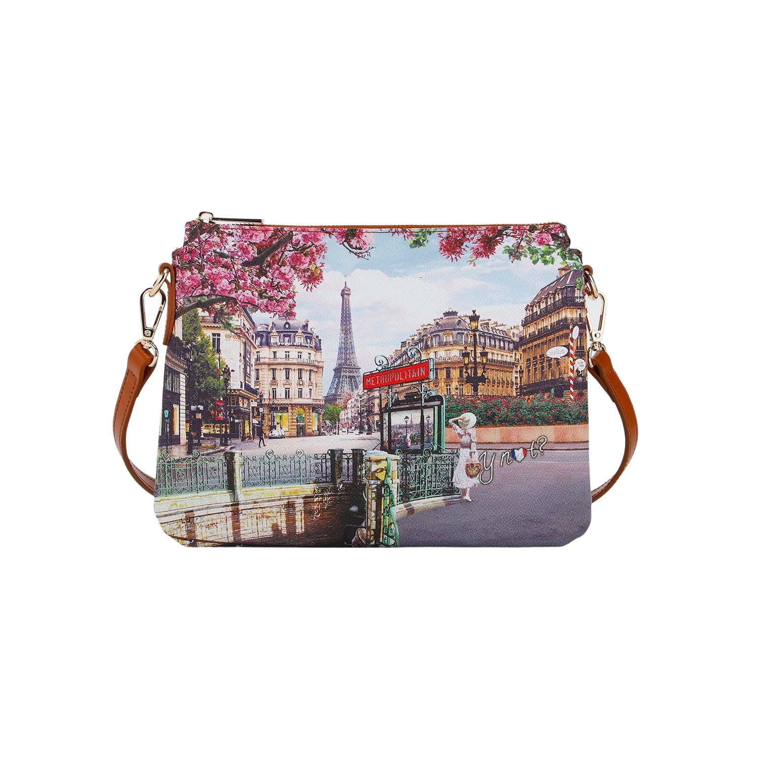 Borsa Donna a Tracolla Ynot? Yes Bag Doppio Scomparto