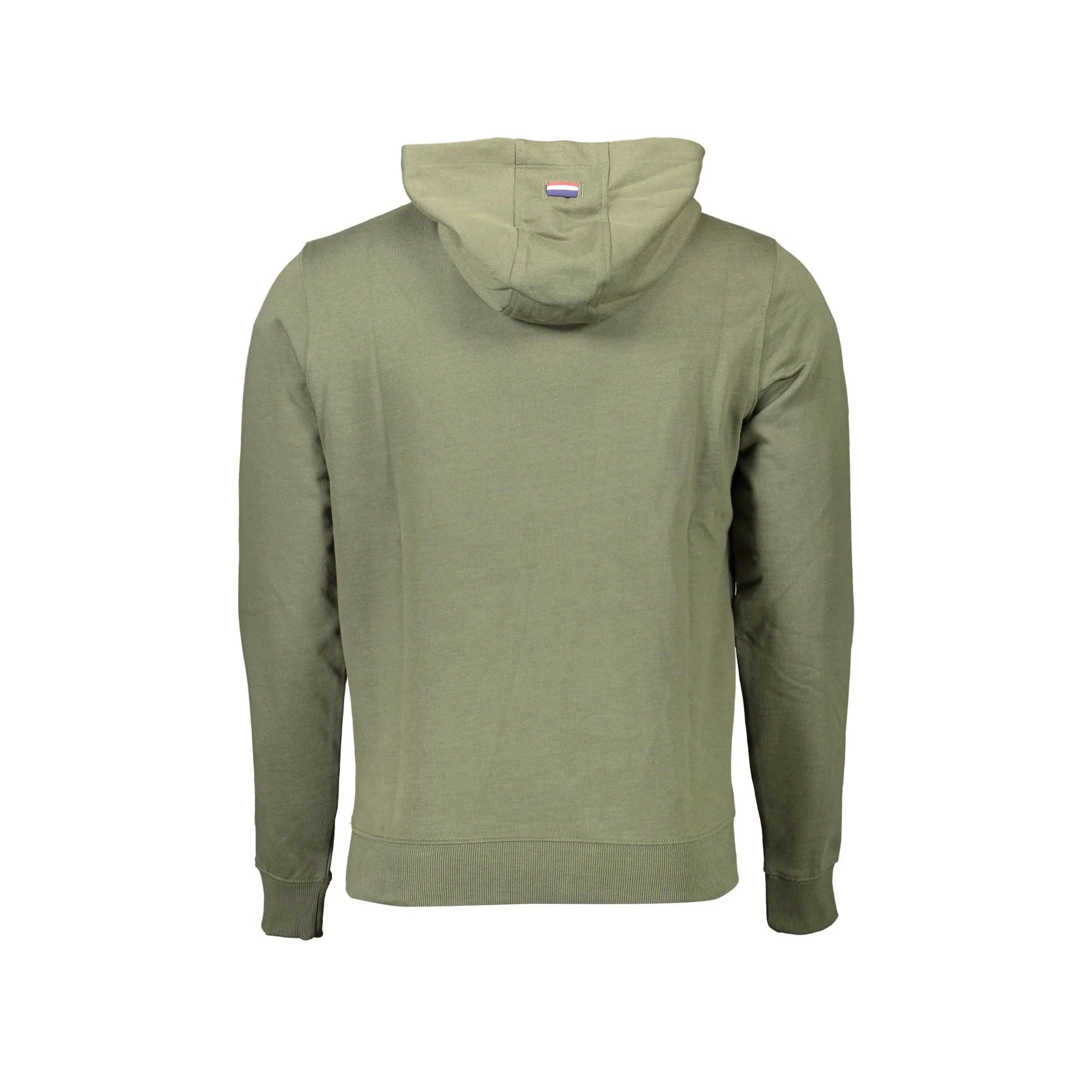 U.S. POLO FELPA SENZA ZIP UOMO VERDE