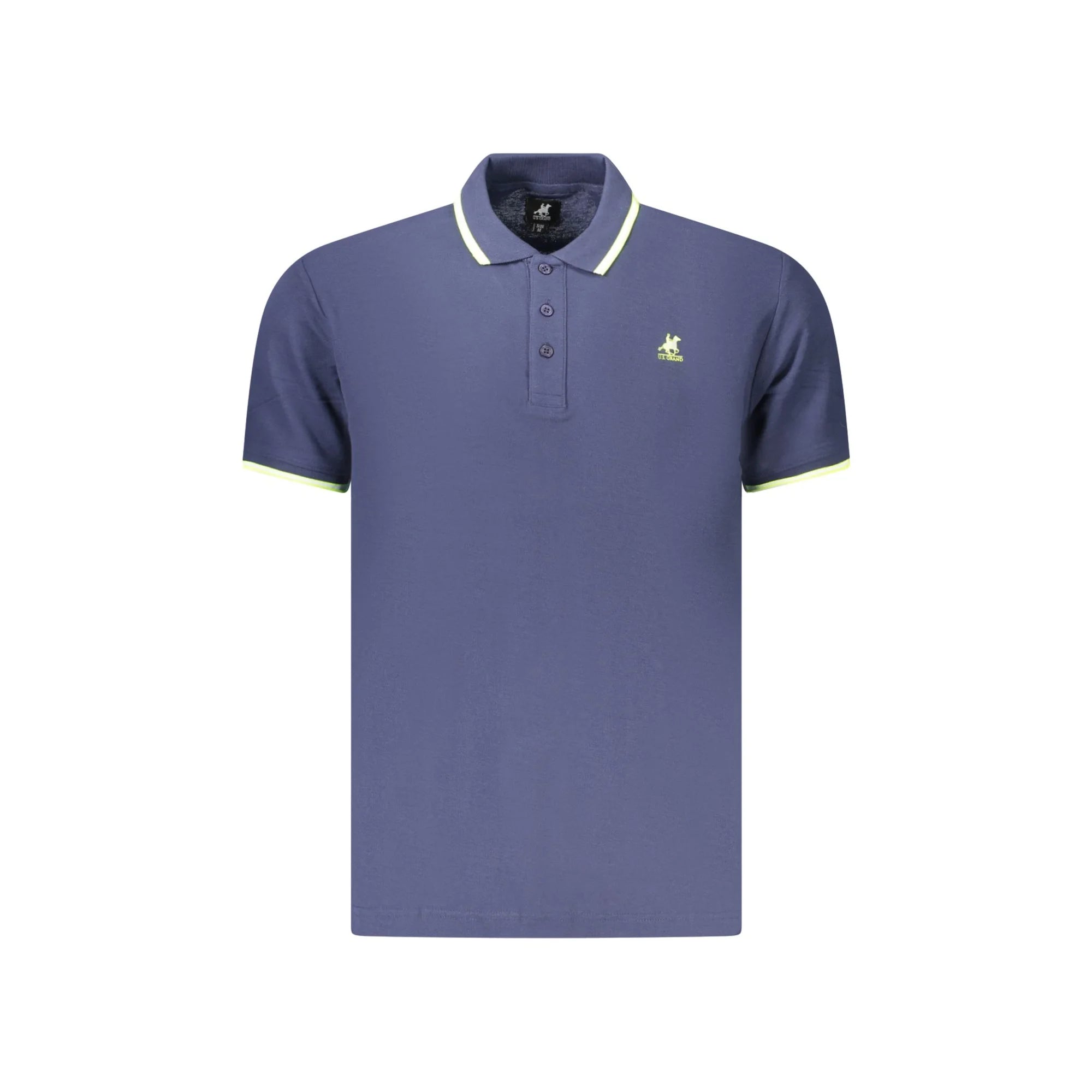 U.S. GRAND POLO MANICHE CORTE UOMO BLU