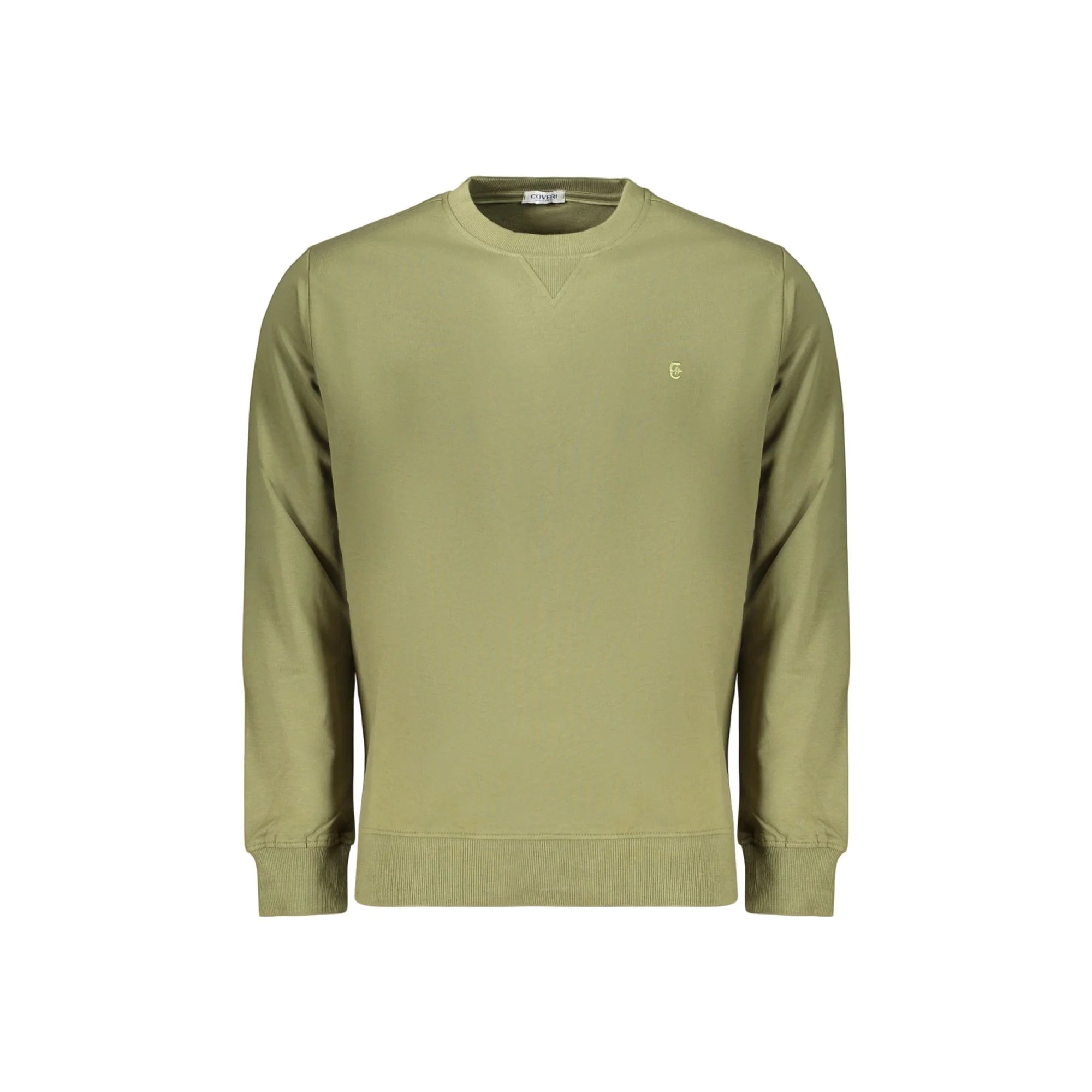 COVERI MOVING FELPA SENZA ZIP UOMO VERDE