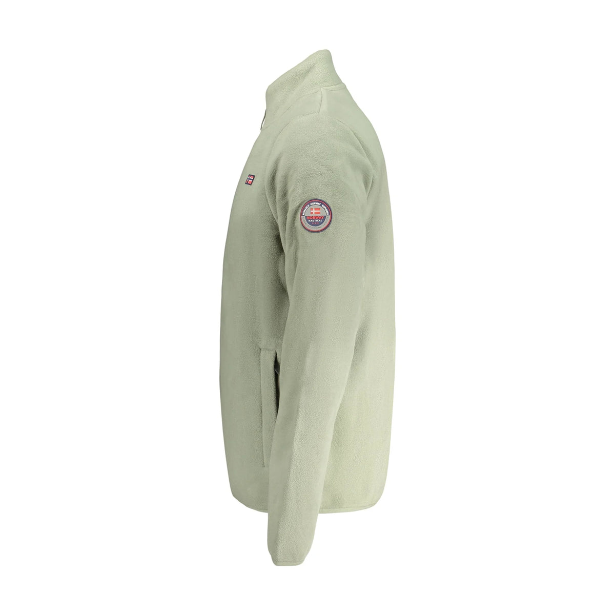 NORWAY 1963 FELPA CON ZIP UOMO VERDE