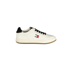 Tommy Hilfiger Baskets Femme Blanches avec Détails Noirs