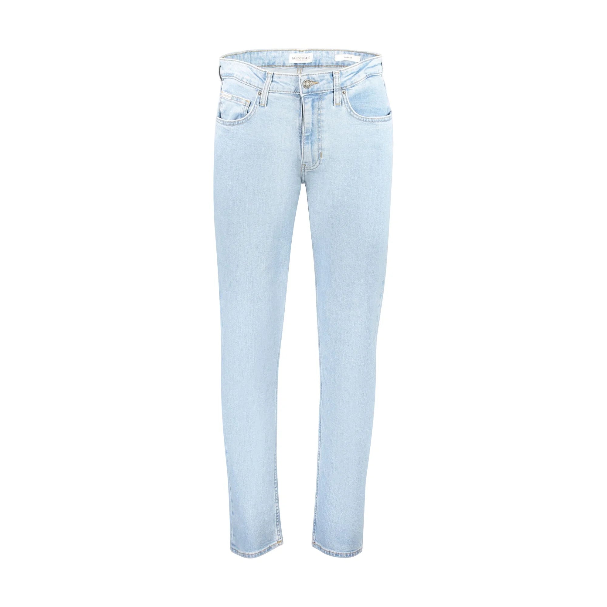 GUESS JEANS JEANS DENIM UOMO AZZURRO