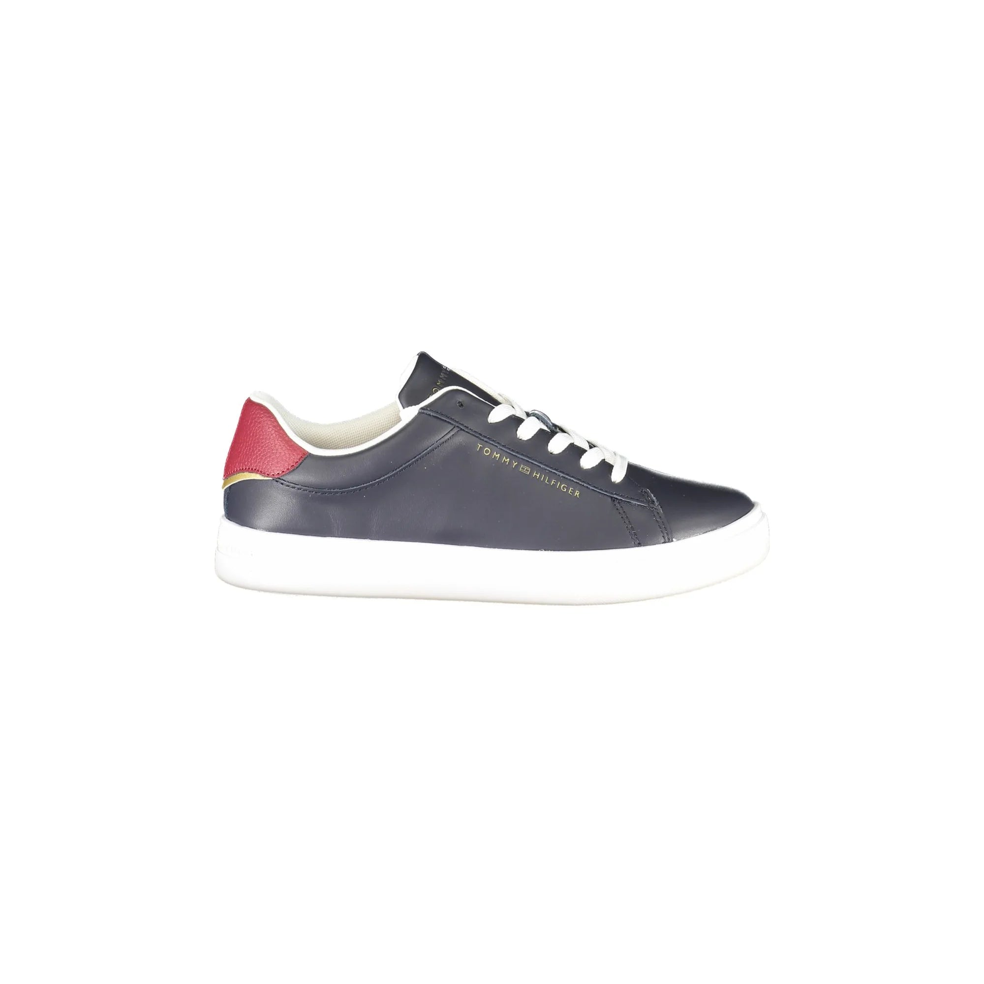 TOMMY HILFIGER Scarpe Sneakers Donna Blu con Dettagli a Contrasto