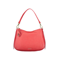 Coccinelle Borsa a Spalla Pelle Donna Rossa Logo