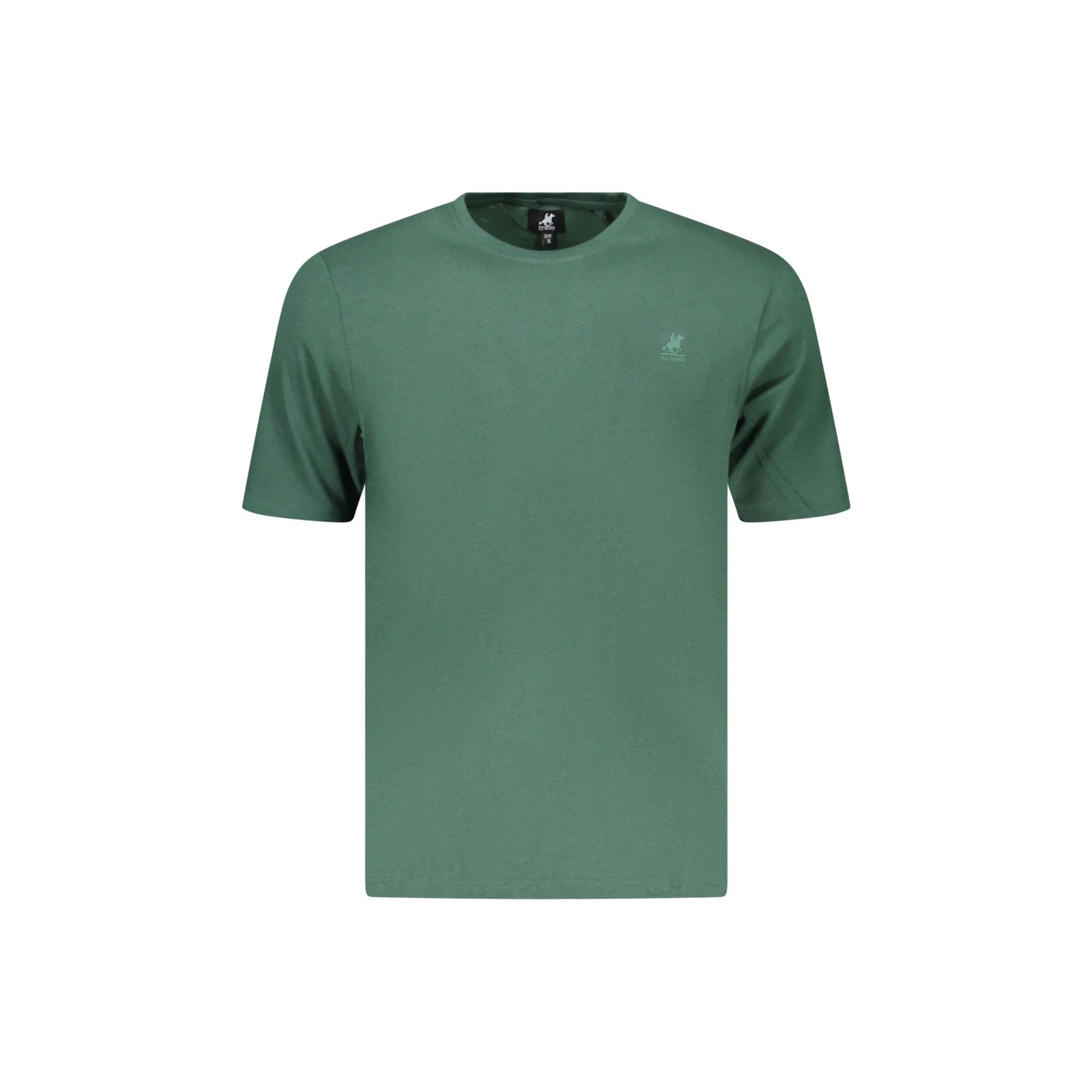 U.S. GRAND T-SHIRT MANICHE CORTE UOMO VERDE