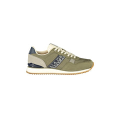 Napapijri Shoes Sneakers Uomo Verde Stampa Logo