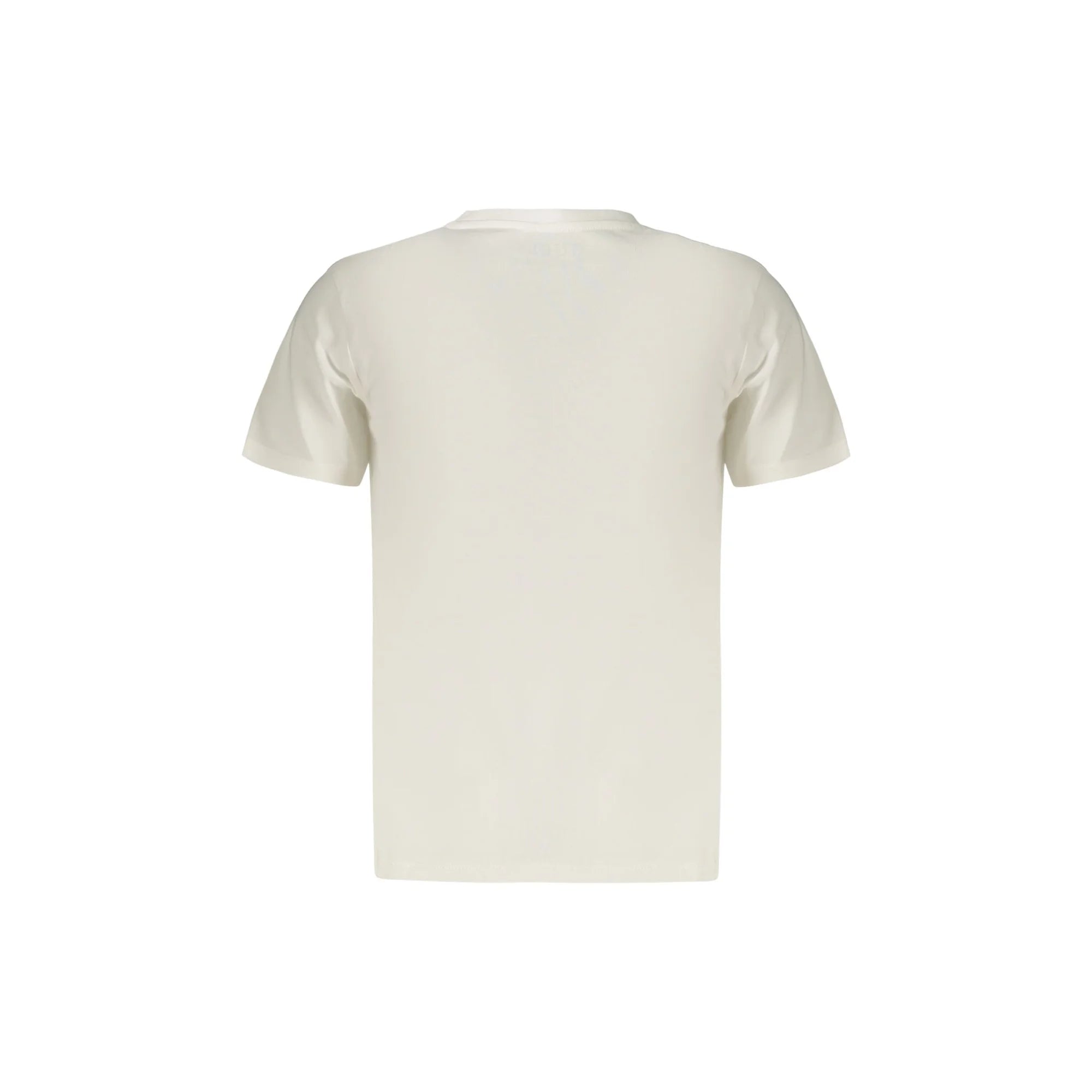 GUESS JEANS T-SHIRT MANICHE CORTE BAMBINO BIANCO