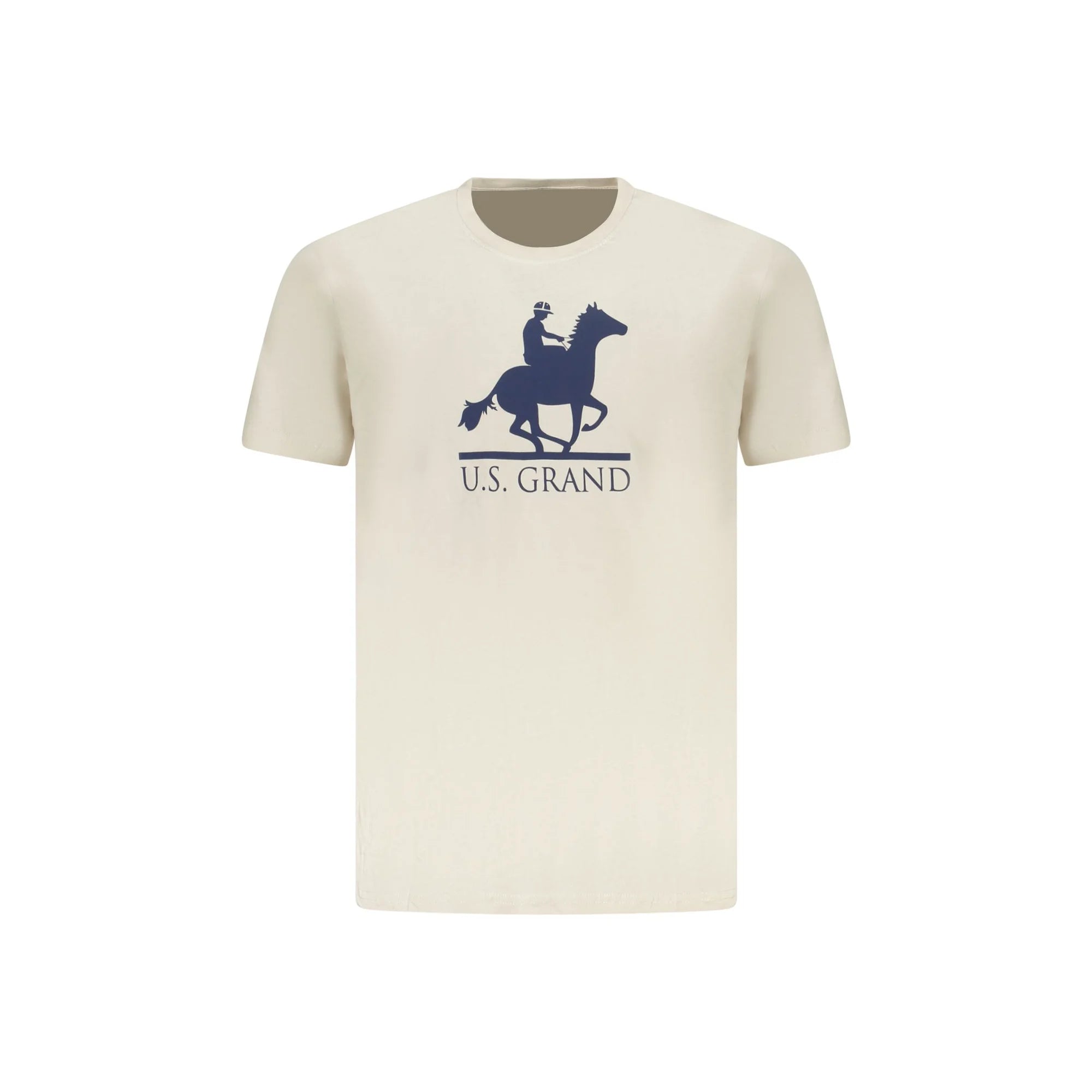U.S. GRAND POLO T-SHIRT MANICHE CORTE UOMO BEIGE