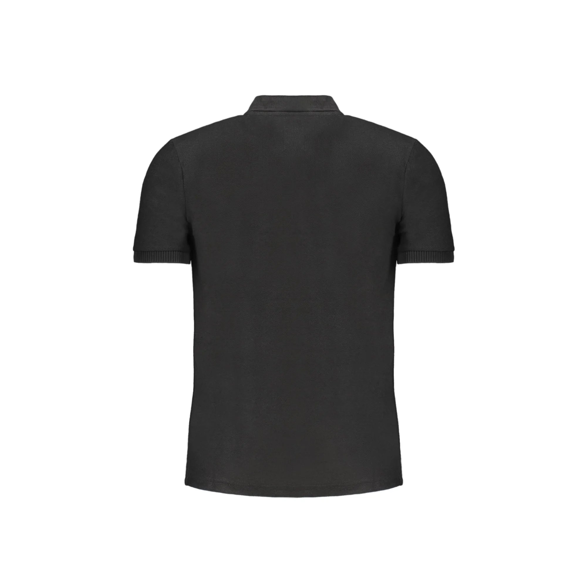 GIAN MARCO VENTURI POLO MANICHE CORTE UOMO NERO