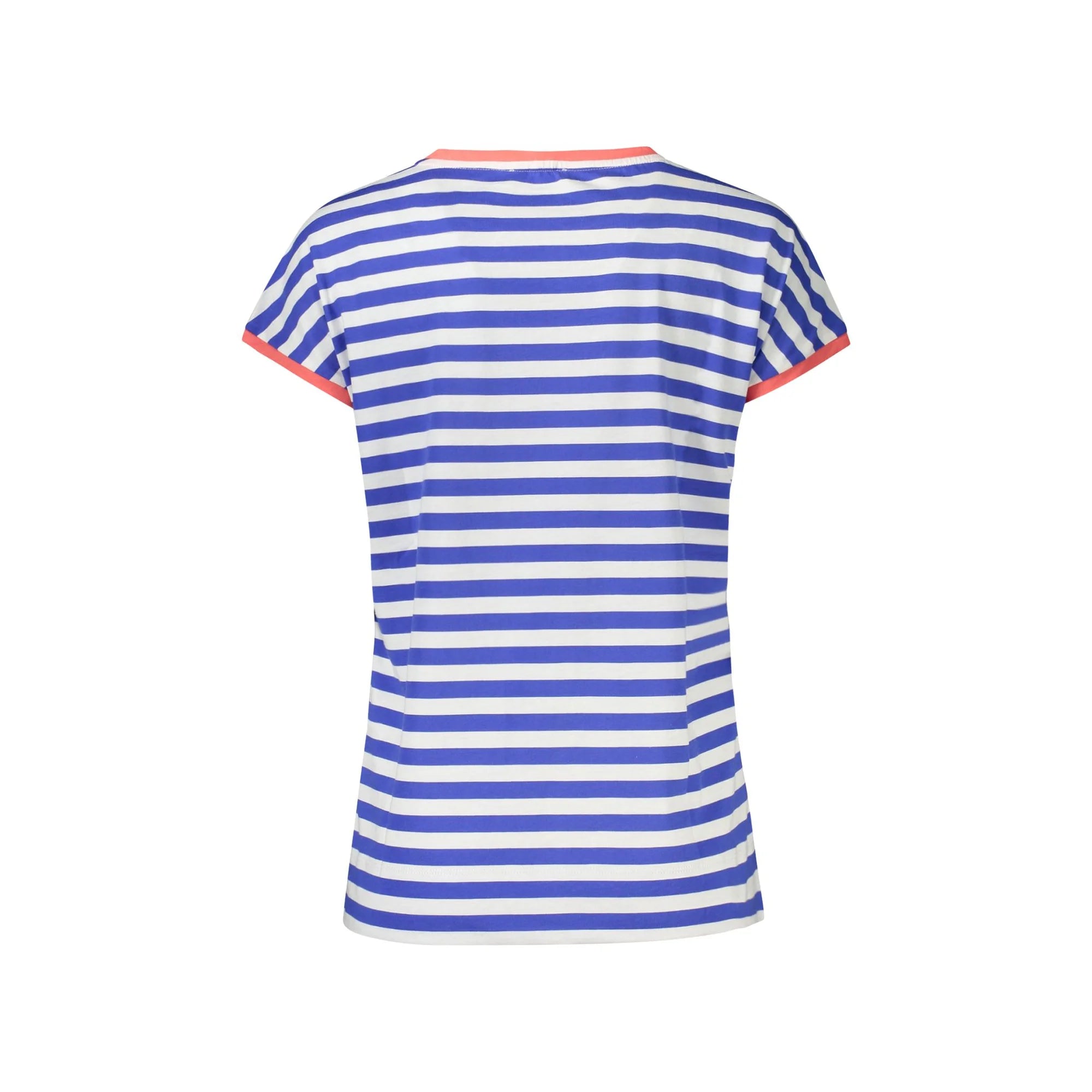 North Sails T-Shirt Donna Blu Stampa in Rilievo - vista 2