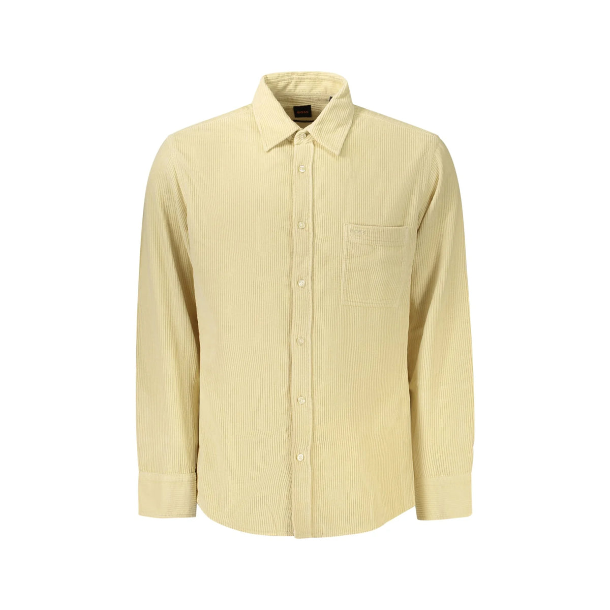 BOSS CAMICIA MANICHE LUNGHE UOMO BEIGE