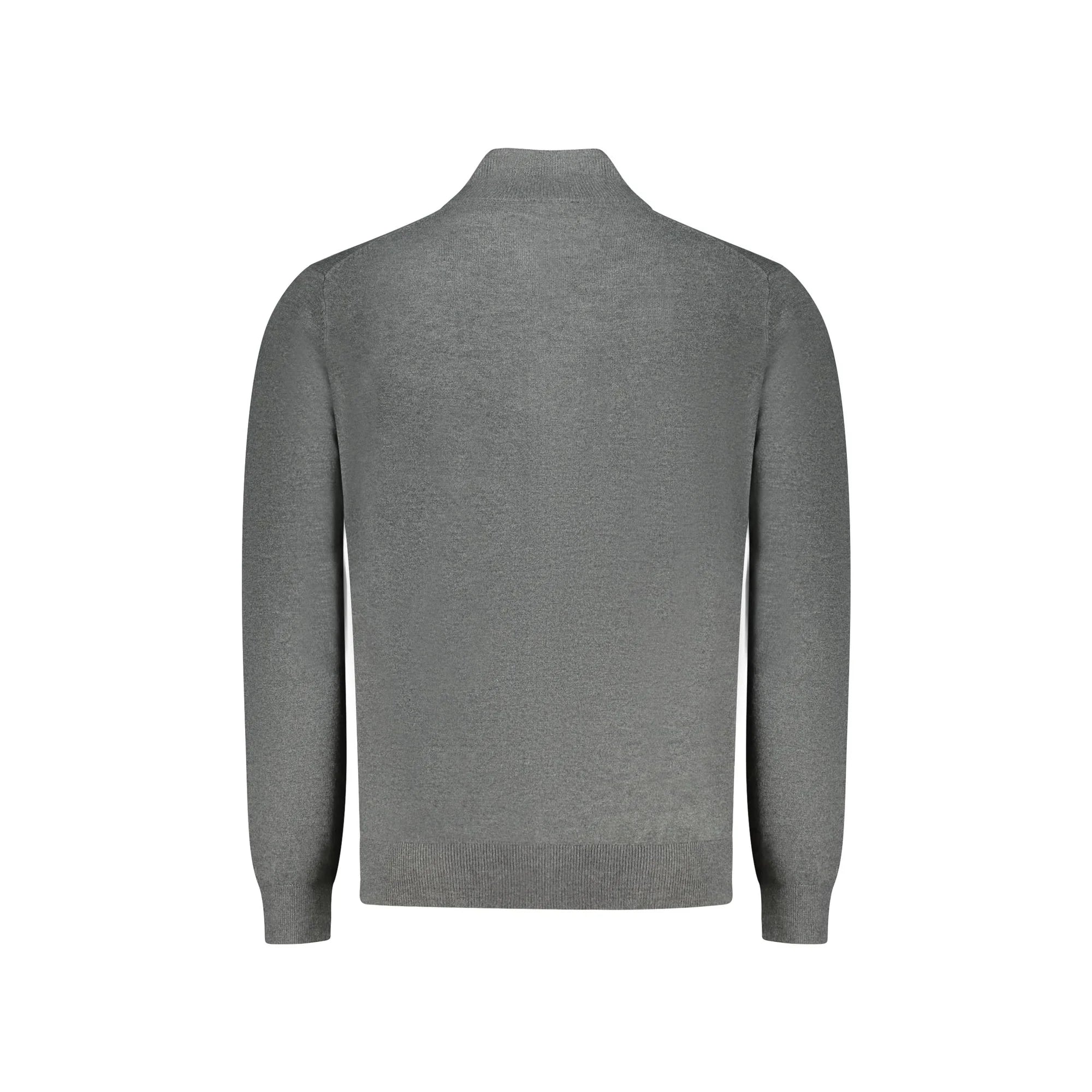 Norway 1963 Maglia Cardigan Uomo Grigio Ricamo Maglie - vista 2