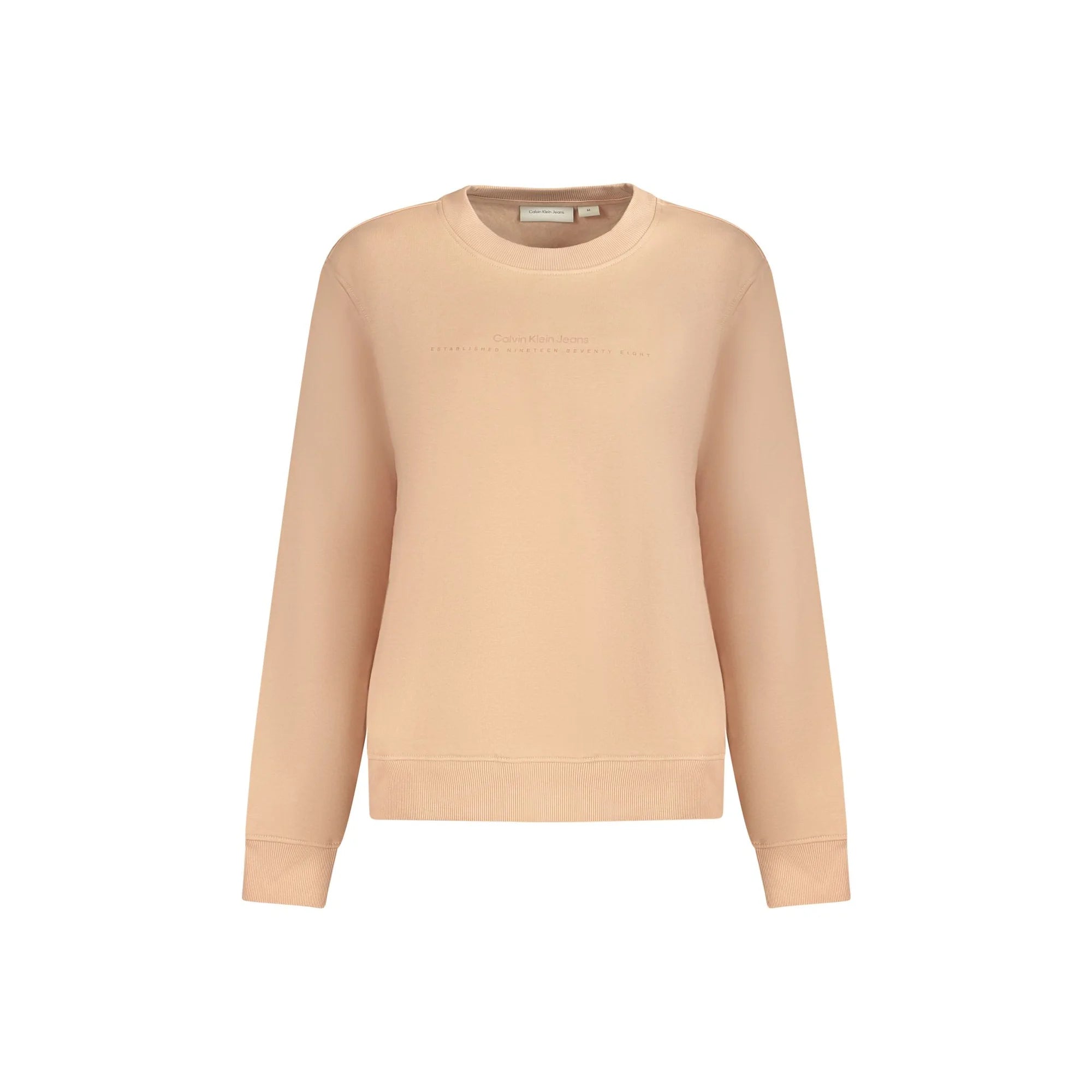 CALVIN KLEIN FELPA SENZA ZIP DONNA ROSA