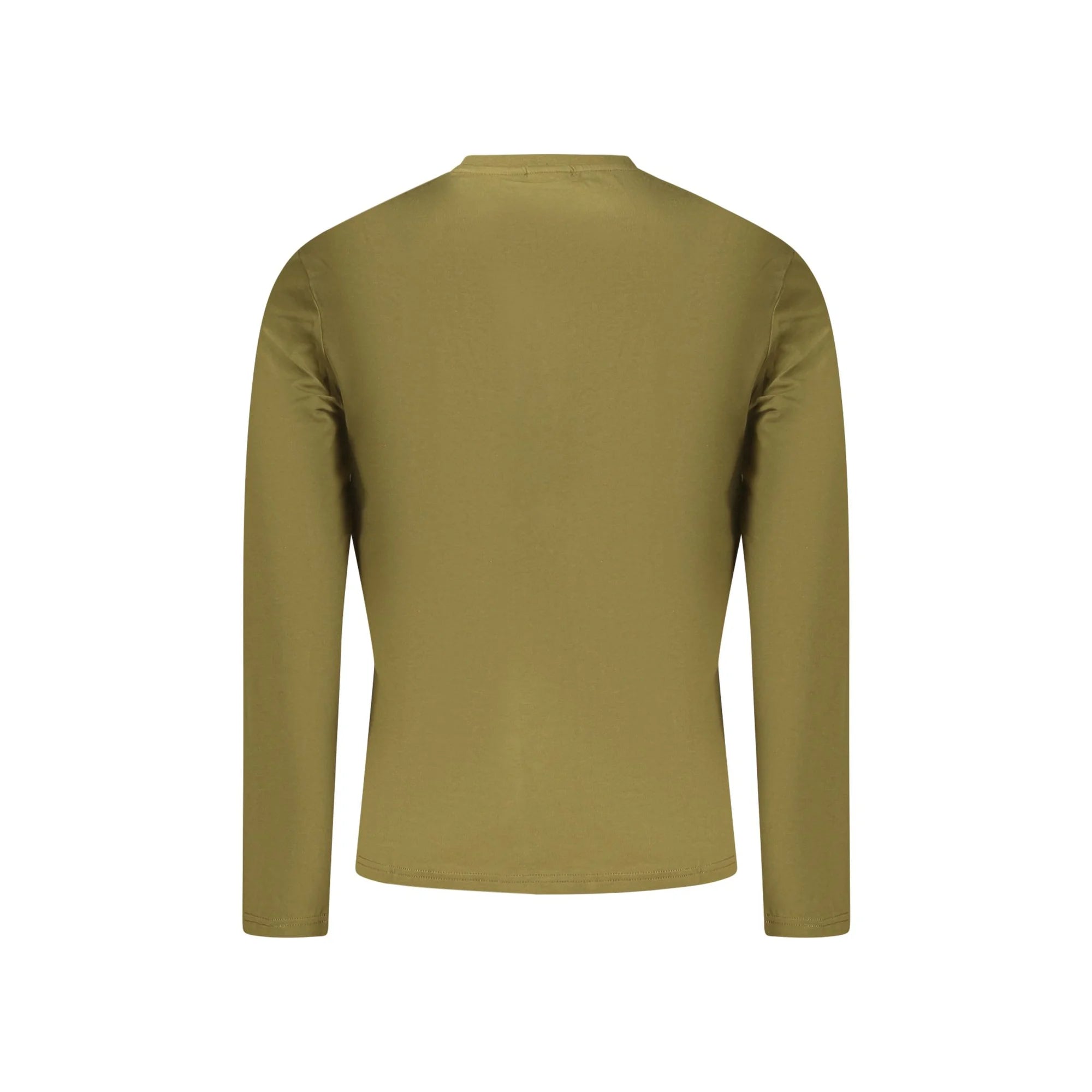 NAPAPIJRI T-SHIRT MANICHE LUNGHE UOMO VERDE