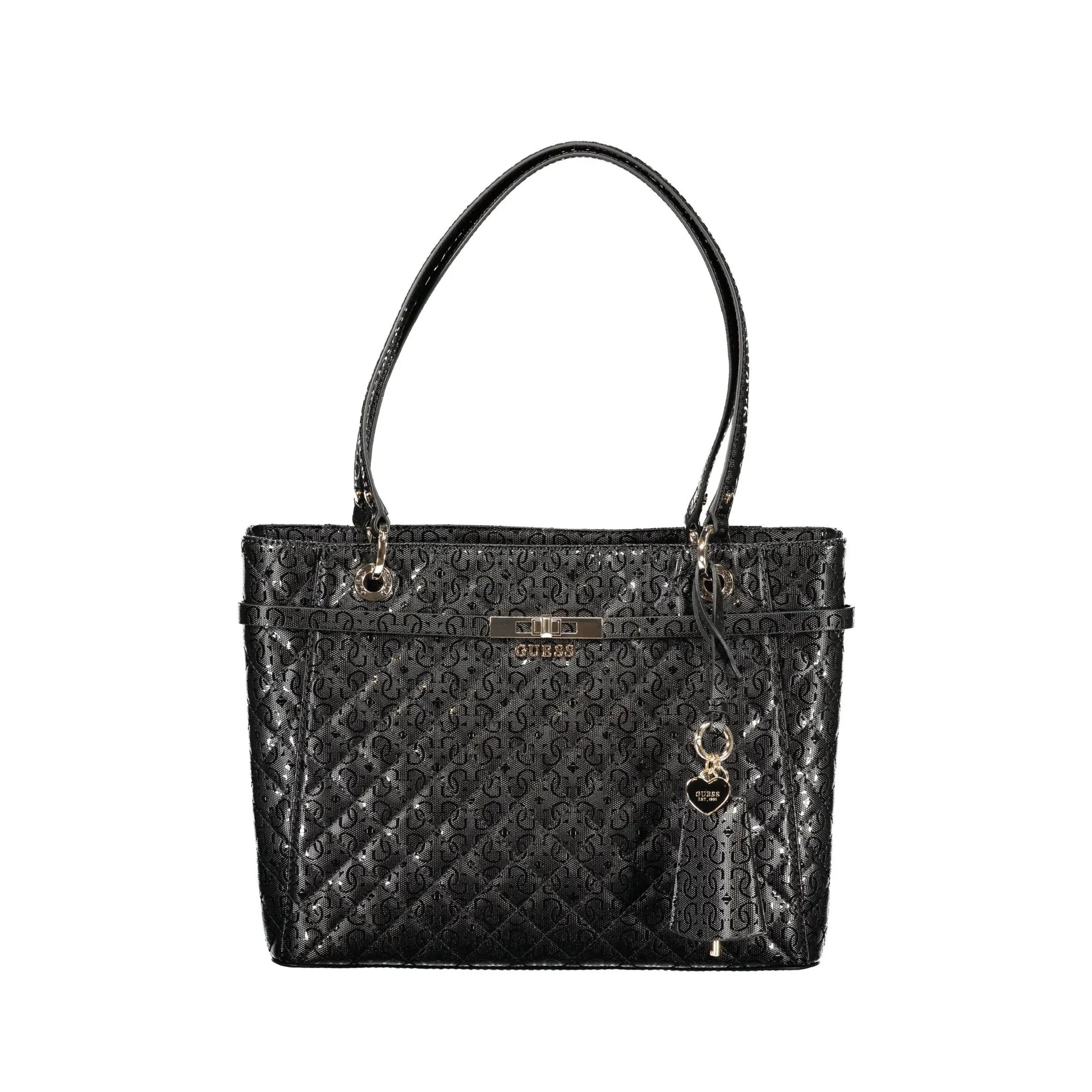 GUESS JEANS BORSA DONNA NERO