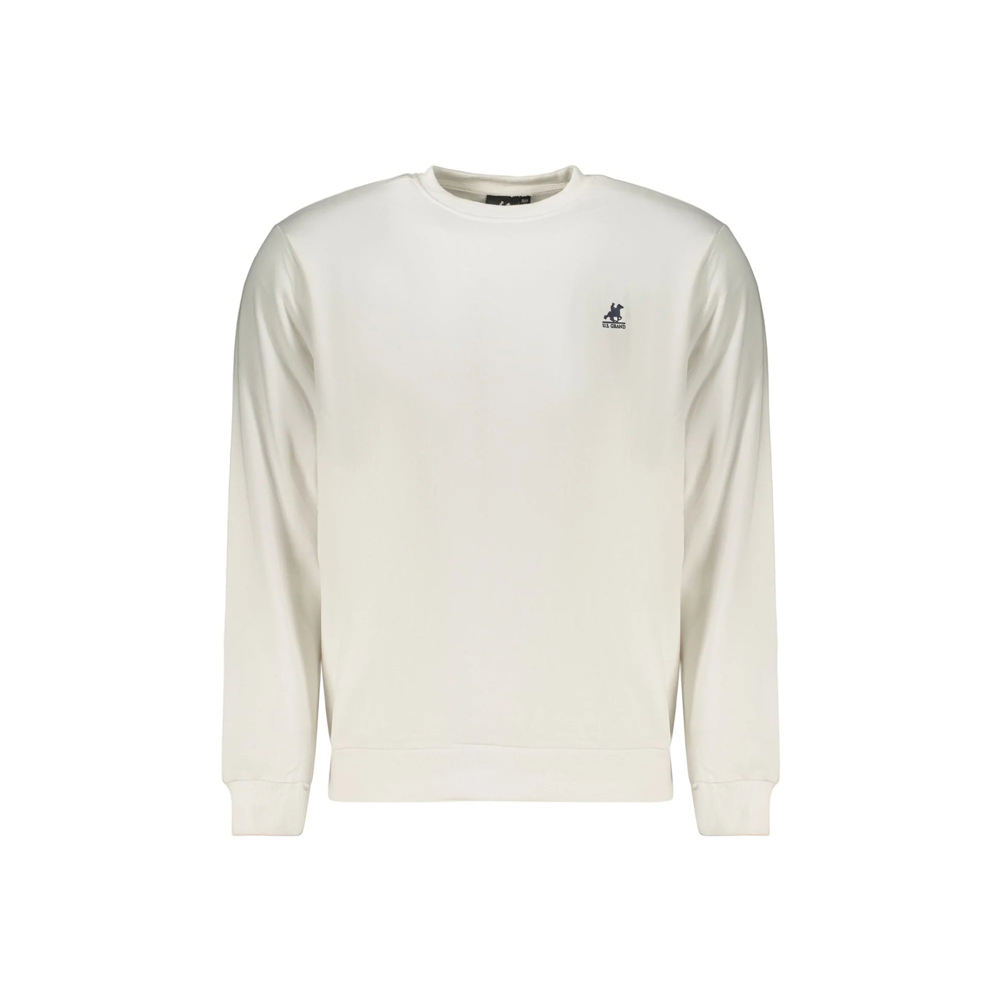 U.S. GRAND FELPA SENZA ZIP UOMO BIANCO