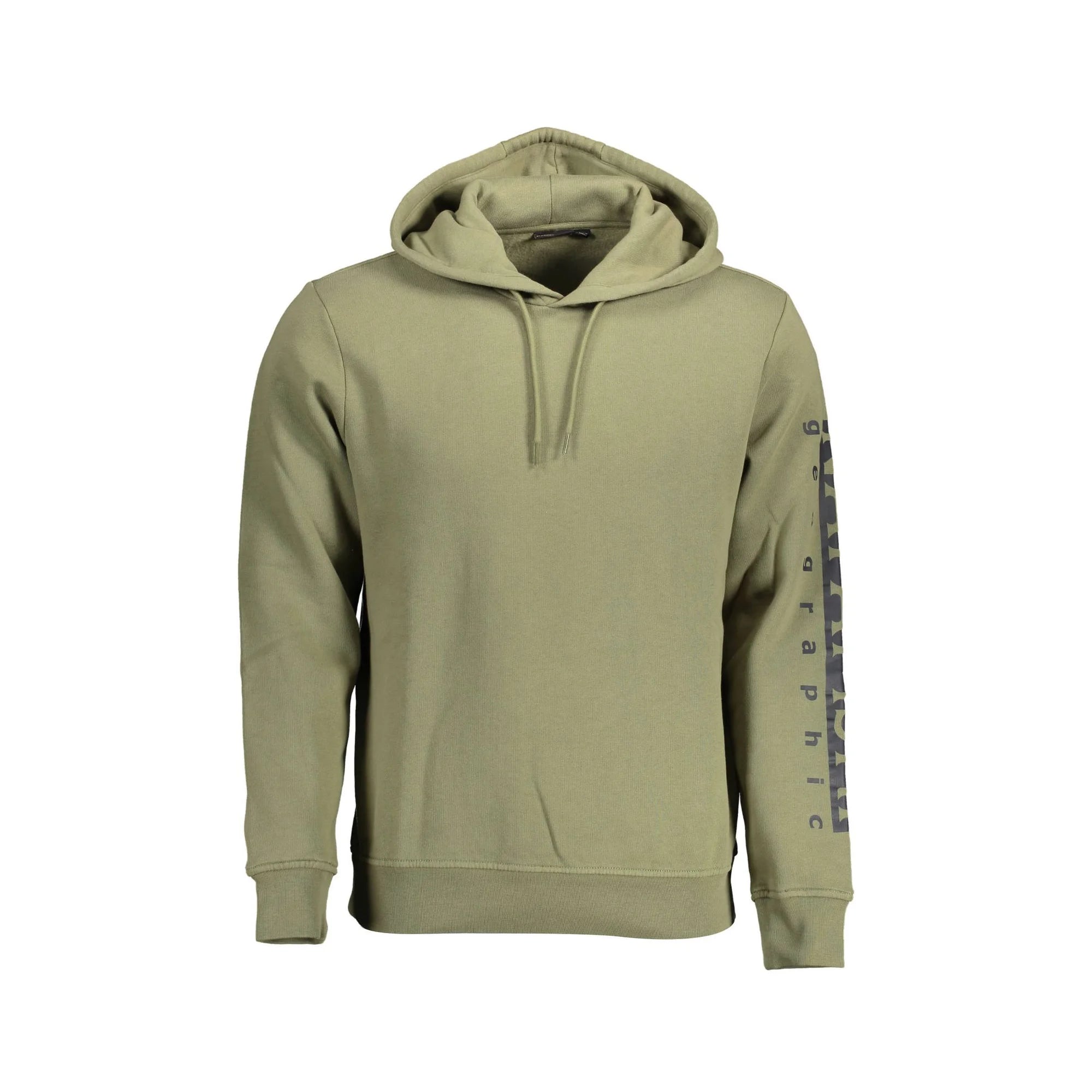 NAPAPIJRI FELPA SENZA ZIP UOMO VERDE