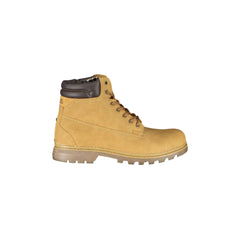 CARRERA Bottines Homme Jaunes avec Lacets et Détails Contrastés