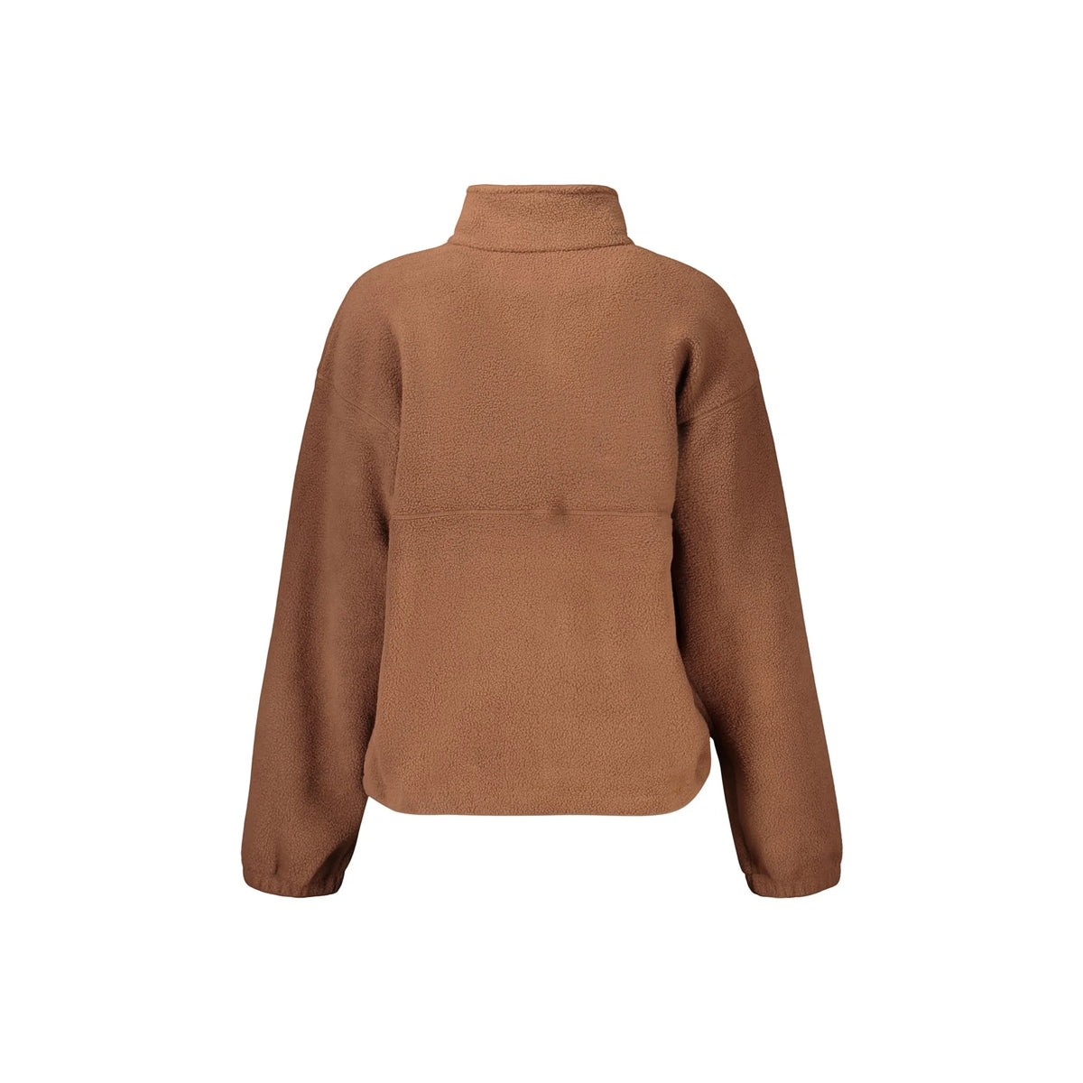 COLUMBIA FELPA CON ZIP DONNA MARRONE