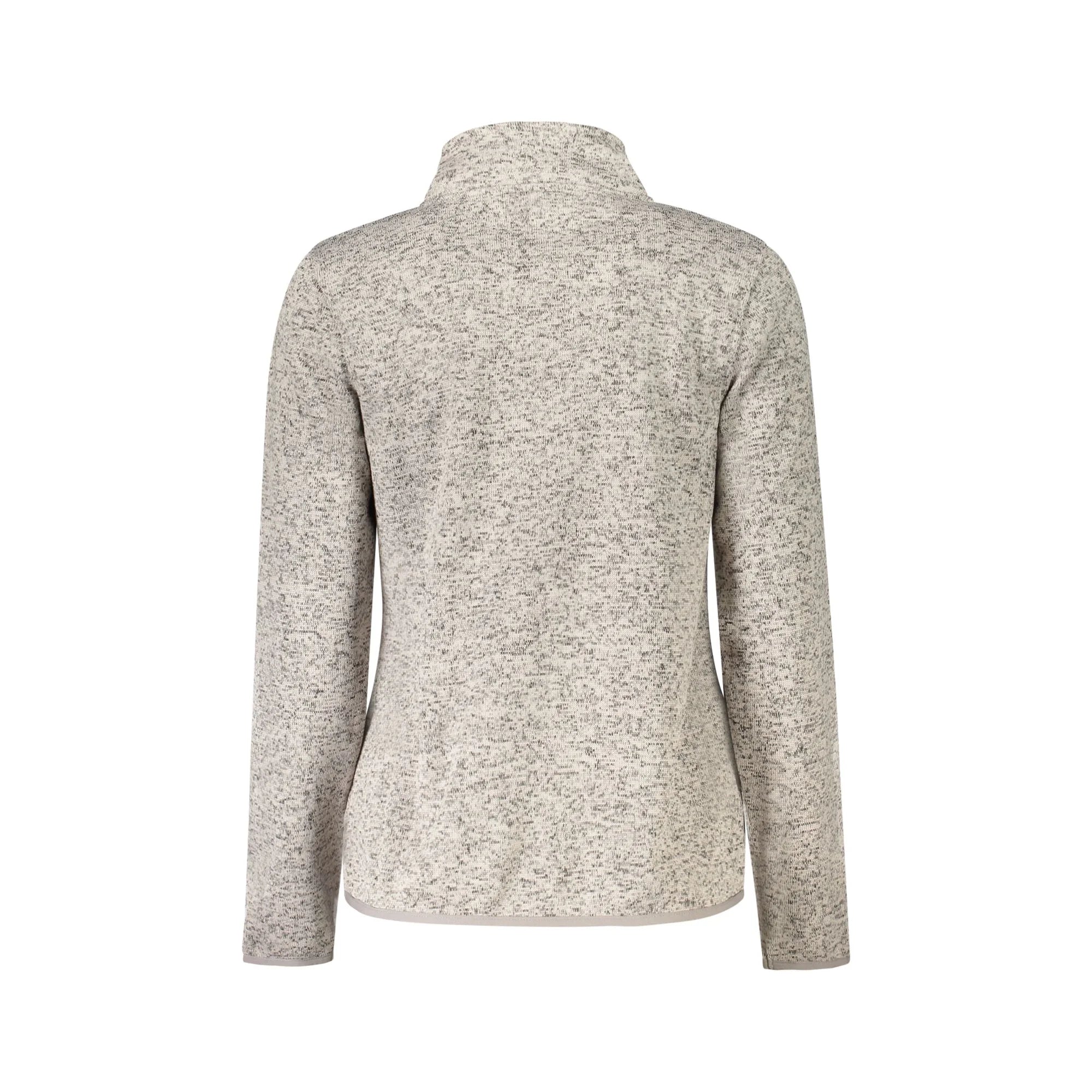 NORWAY 1963 FELPA CON ZIP DONNA BEIGE