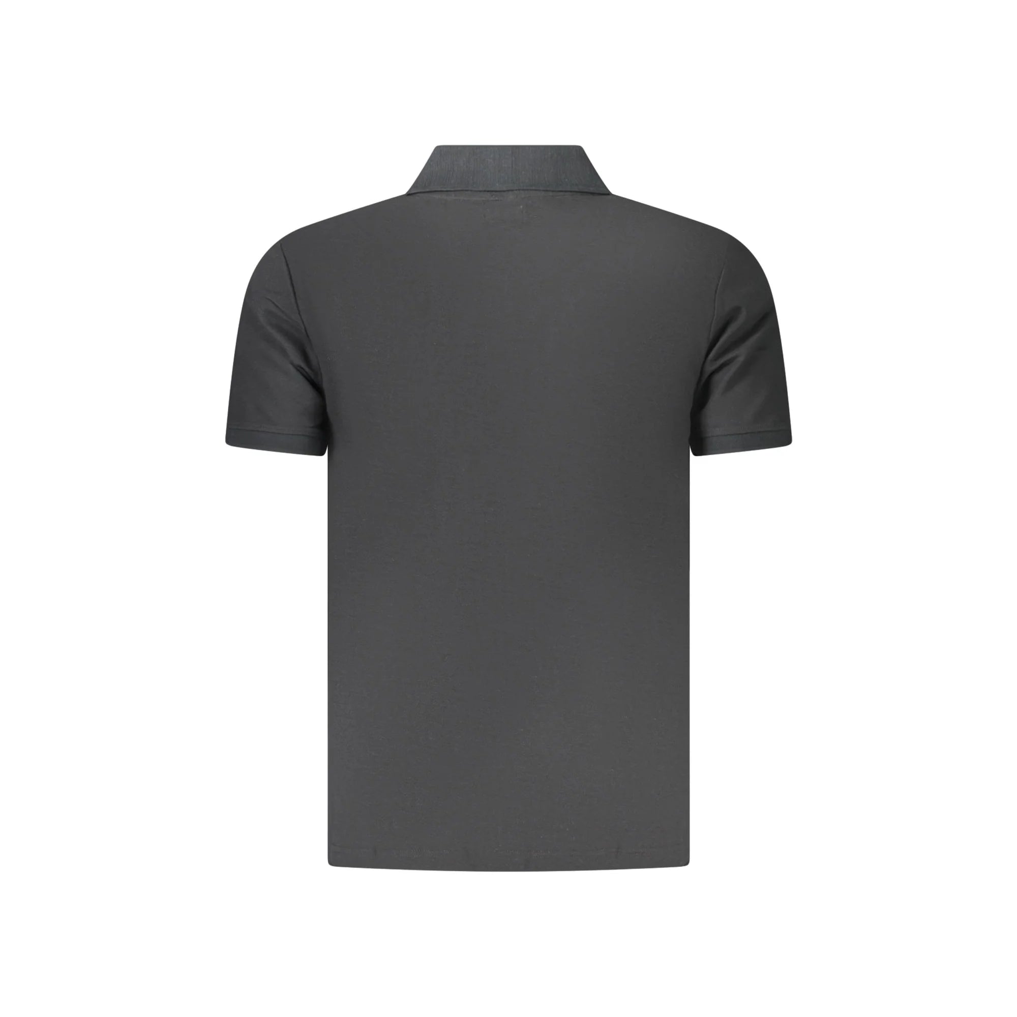 U.S. GRAND POLO MANICHE CORTE UOMO NERO