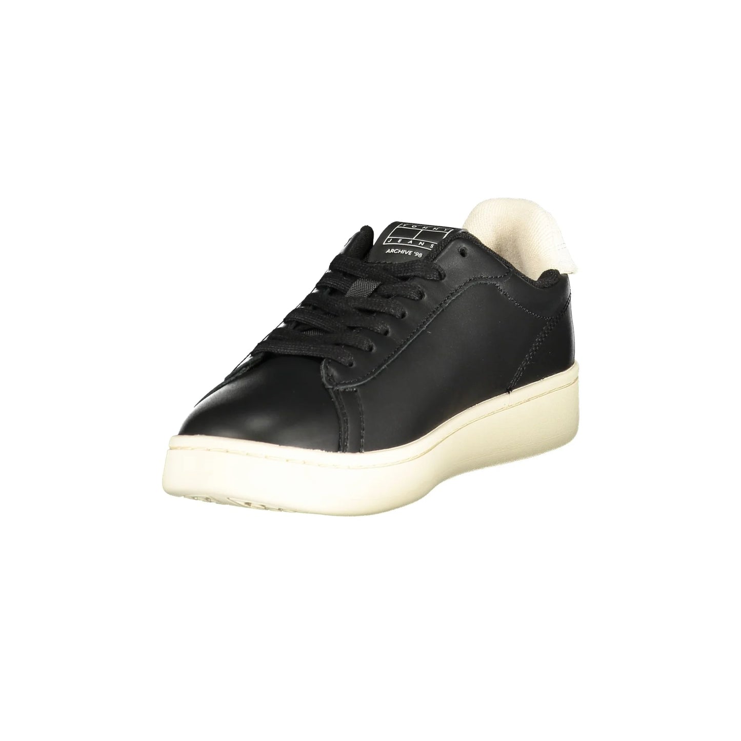 TOMMY HILFIGER Sneakers Donna Nere con Dettagli in Bianco nero - vista 3
