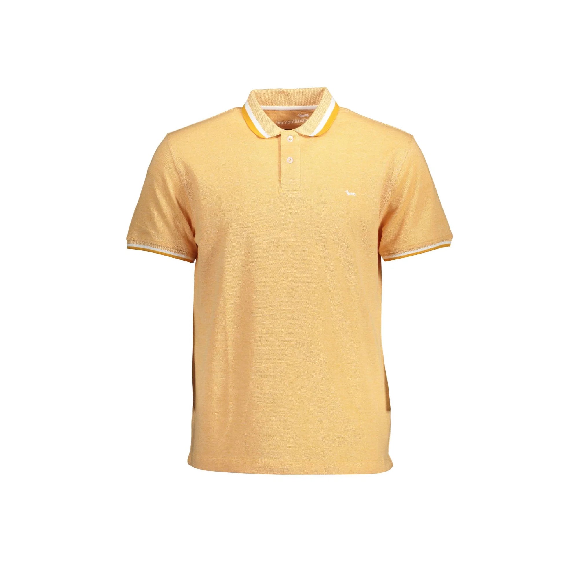 HARMONT & BLAINE POLO MANICHE CORTE UOMO ARANCIO