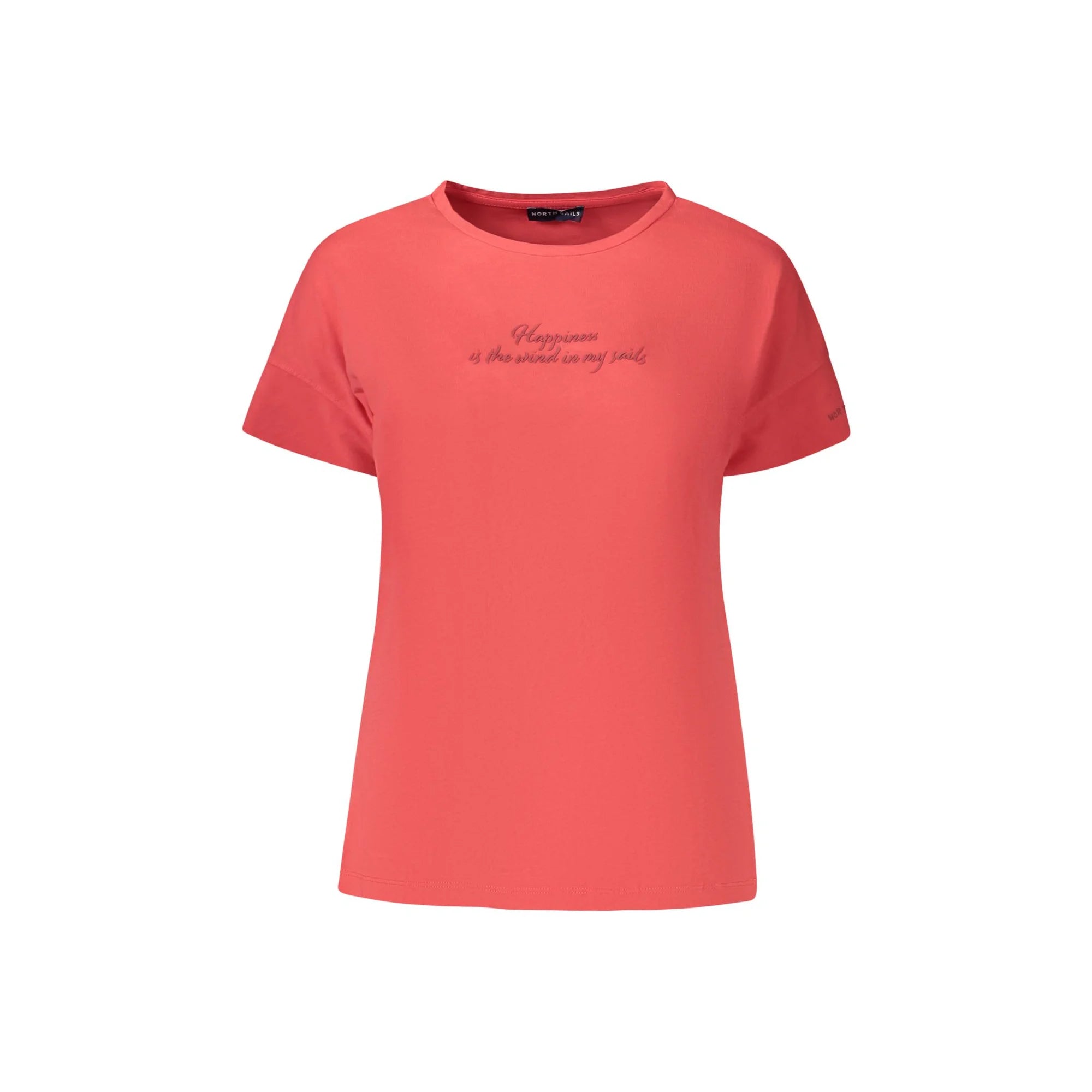 NORTH SAILS T-SHIRT MANICHE CORTE DONNA ROSSO