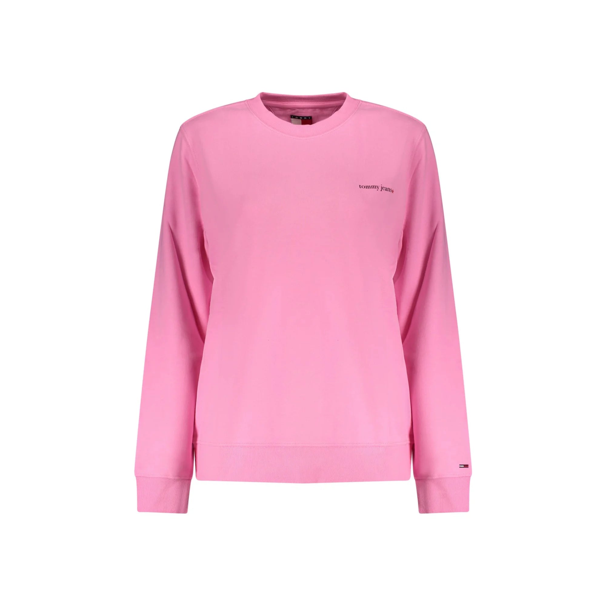 TOMMY HILFIGER FELPA SENZA ZIP DONNA ROSA