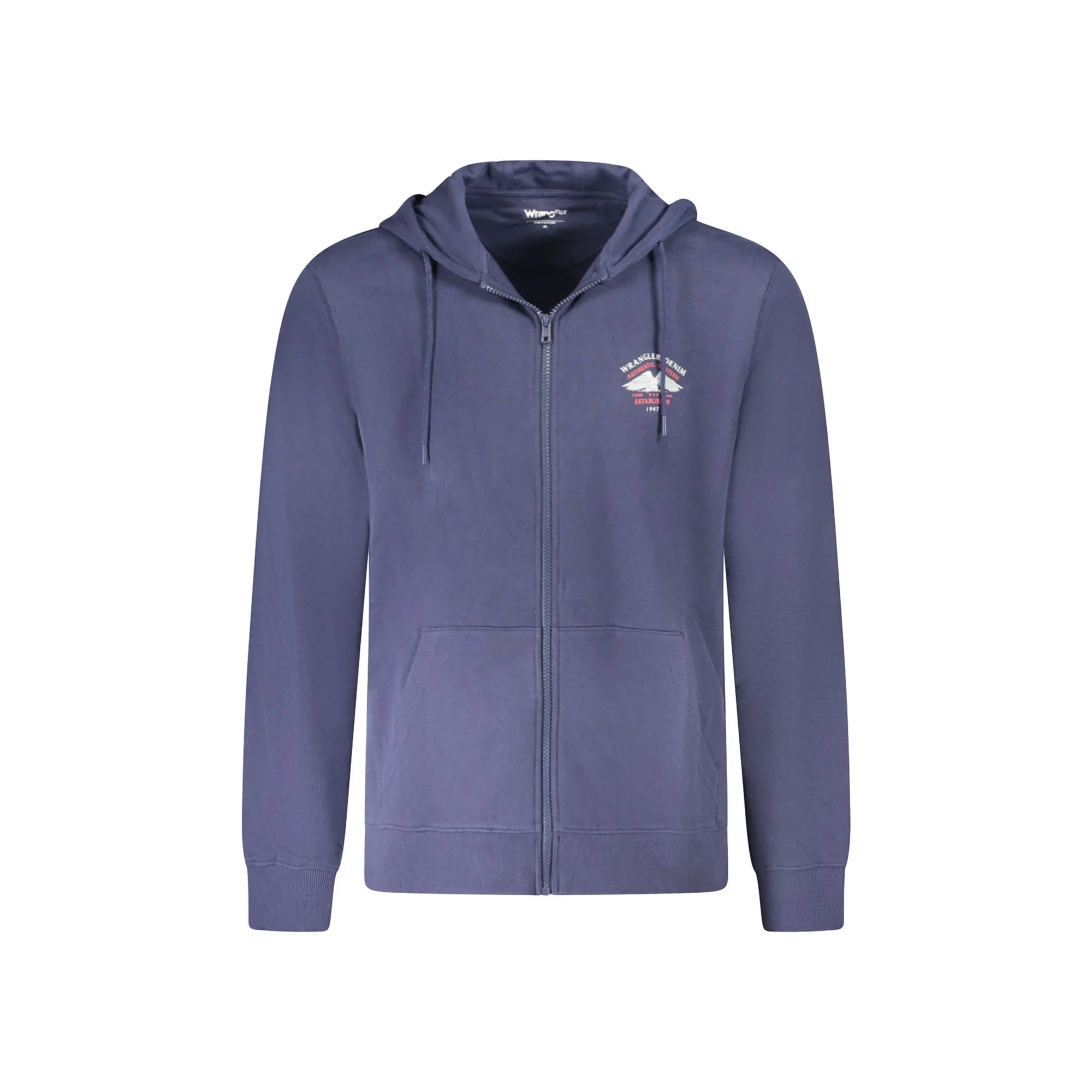 WRANGLER FELPA CON ZIP UOMO BLU
