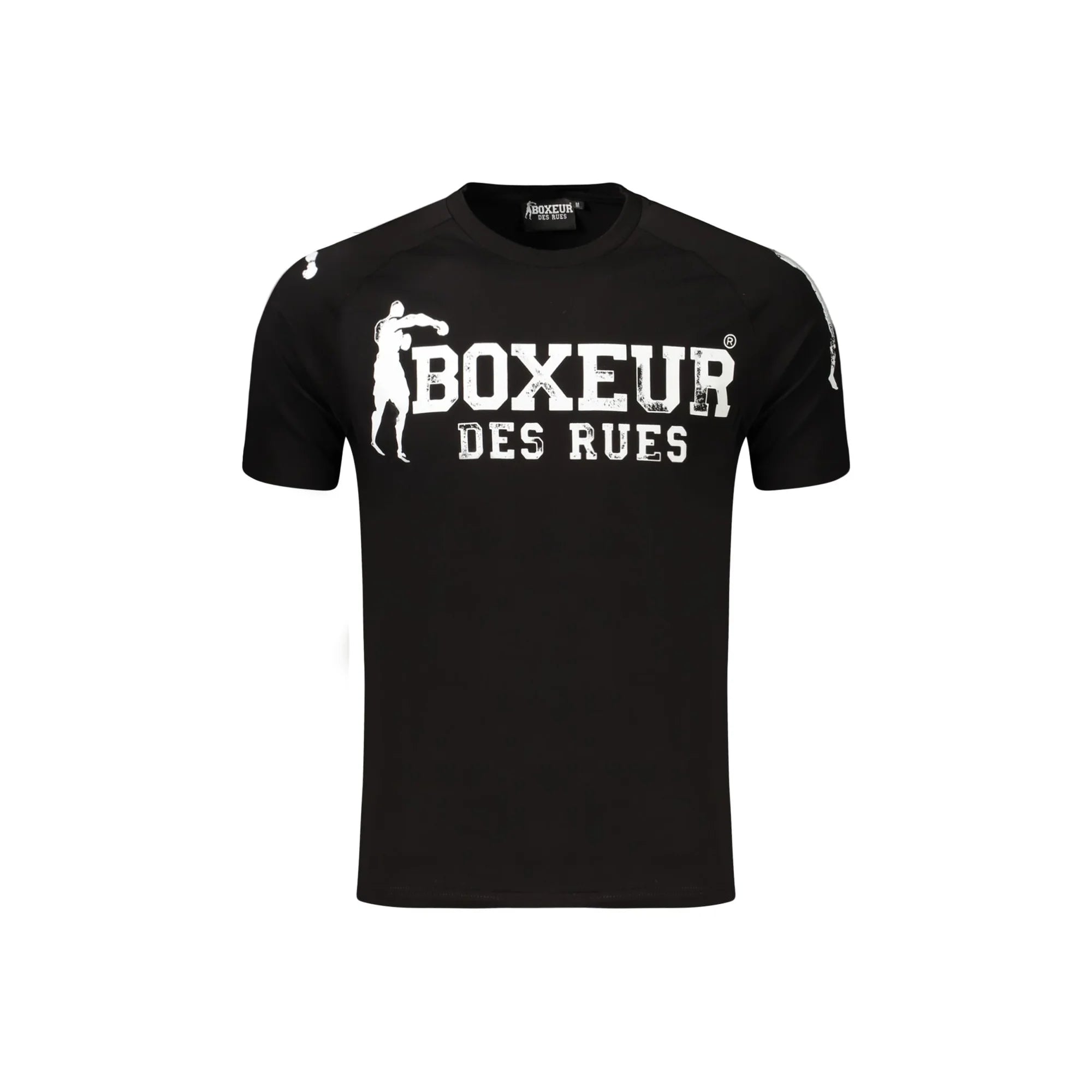 BOXEUR DES RUES T-SHIRT MANICHE CORTE UOMO NERO