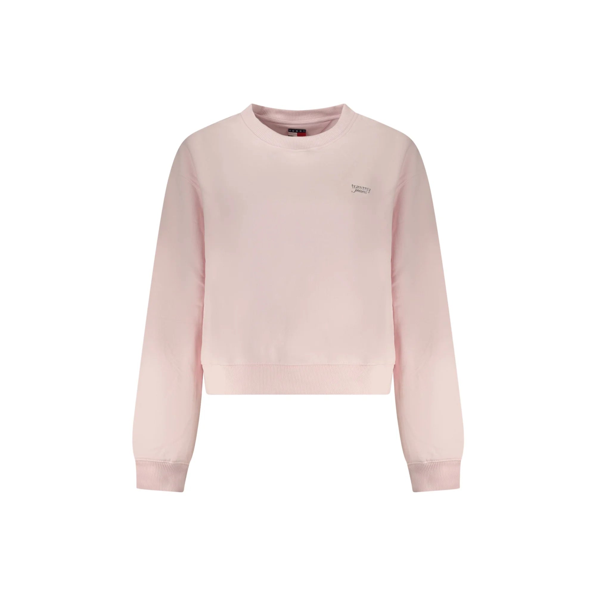 TOMMY HILFIGER FELPA SENZA ZIP DONNA ROSA