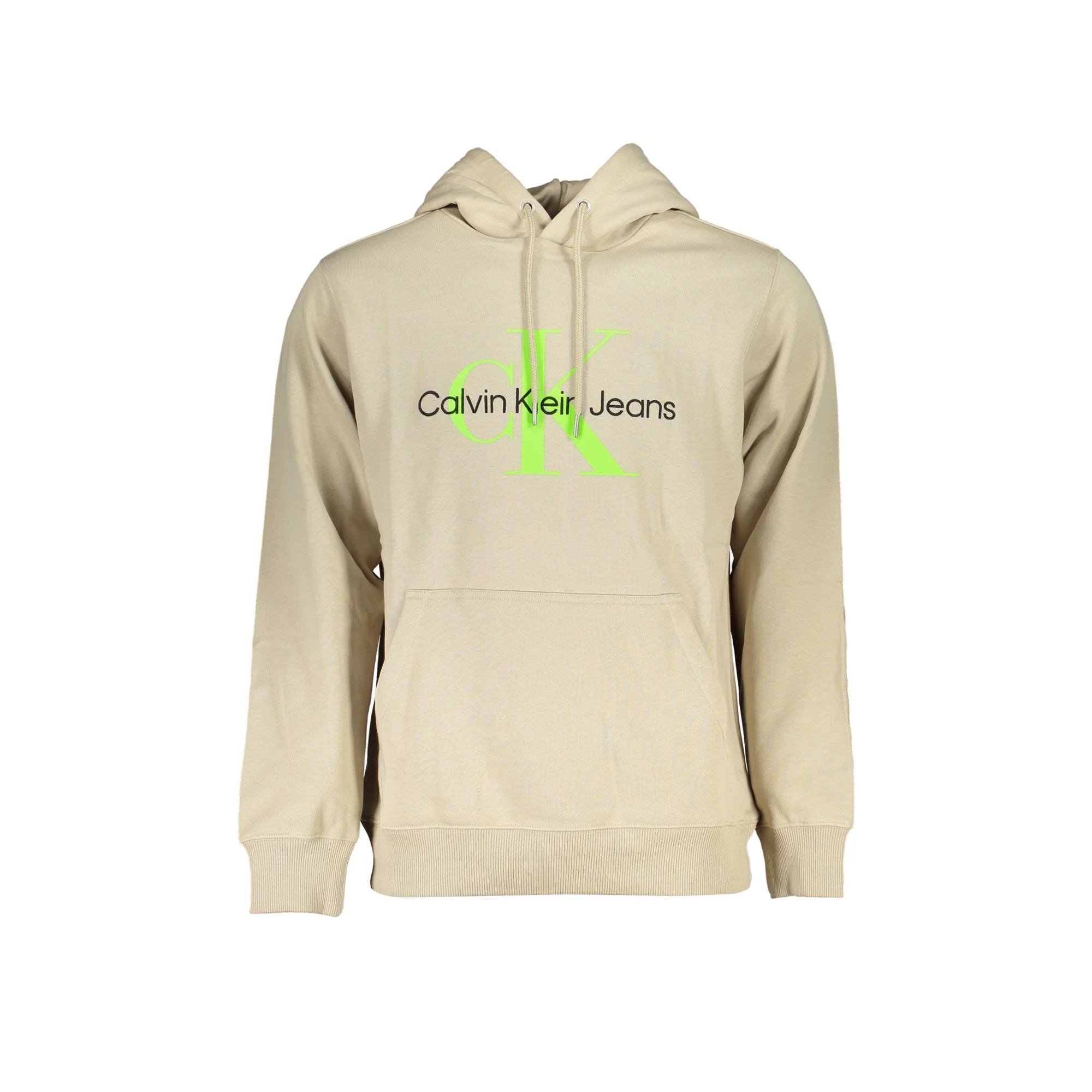 CALVIN KLEIN FELPA SENZA ZIP UOMO BEIGE