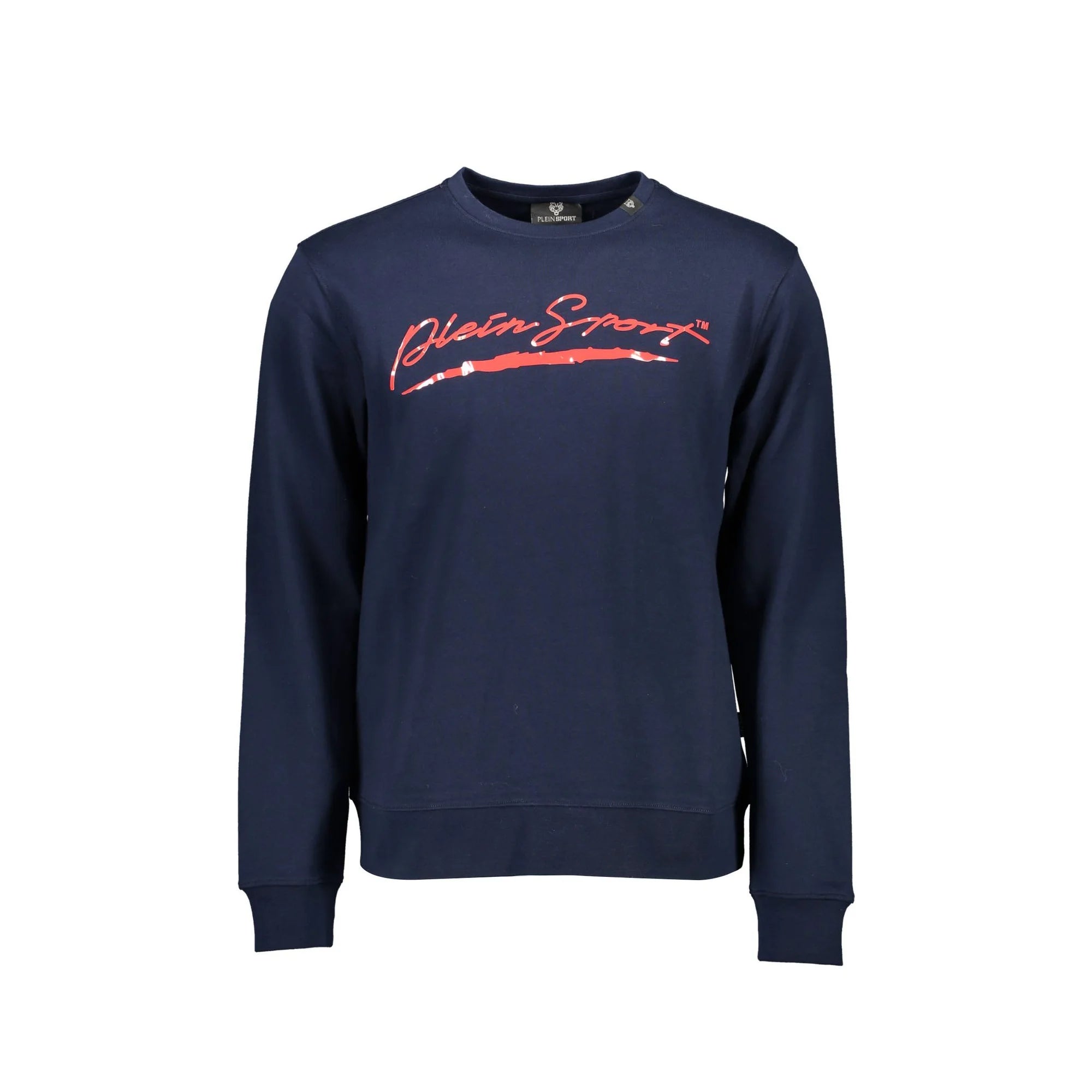 PLEIN SPORT FELPA SENZA ZIP UOMO BLU