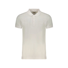 Ellesse Polo Maniche Corte Uomo Bianca Ricamo