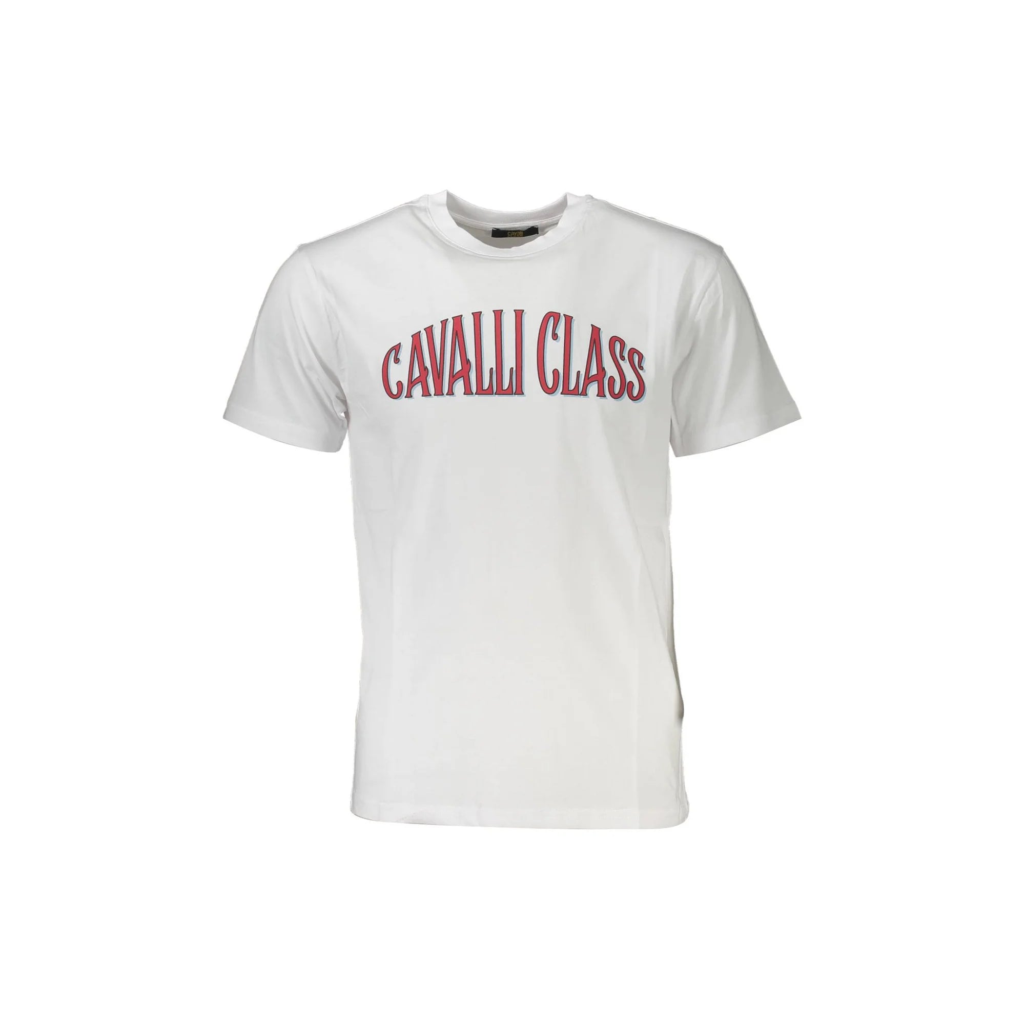 CAVALLI CLASS T-SHIRT MANICHE CORTE UOMO BIANCO