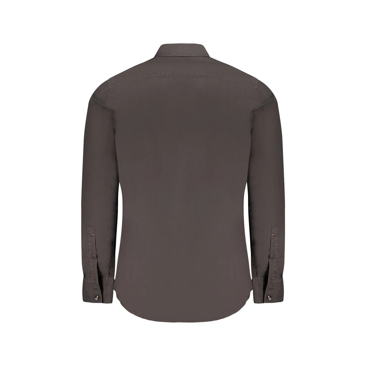 HUGO BOSS CAMICIA MANICHE LUNGHE UOMO NERO
