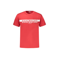 Bikkembergs T-Shirt Manga Curta Homem Branca Estampa Logo