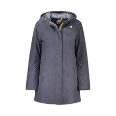 K-Way Giubbotto Maniche Lunghe Donna Blu Logo