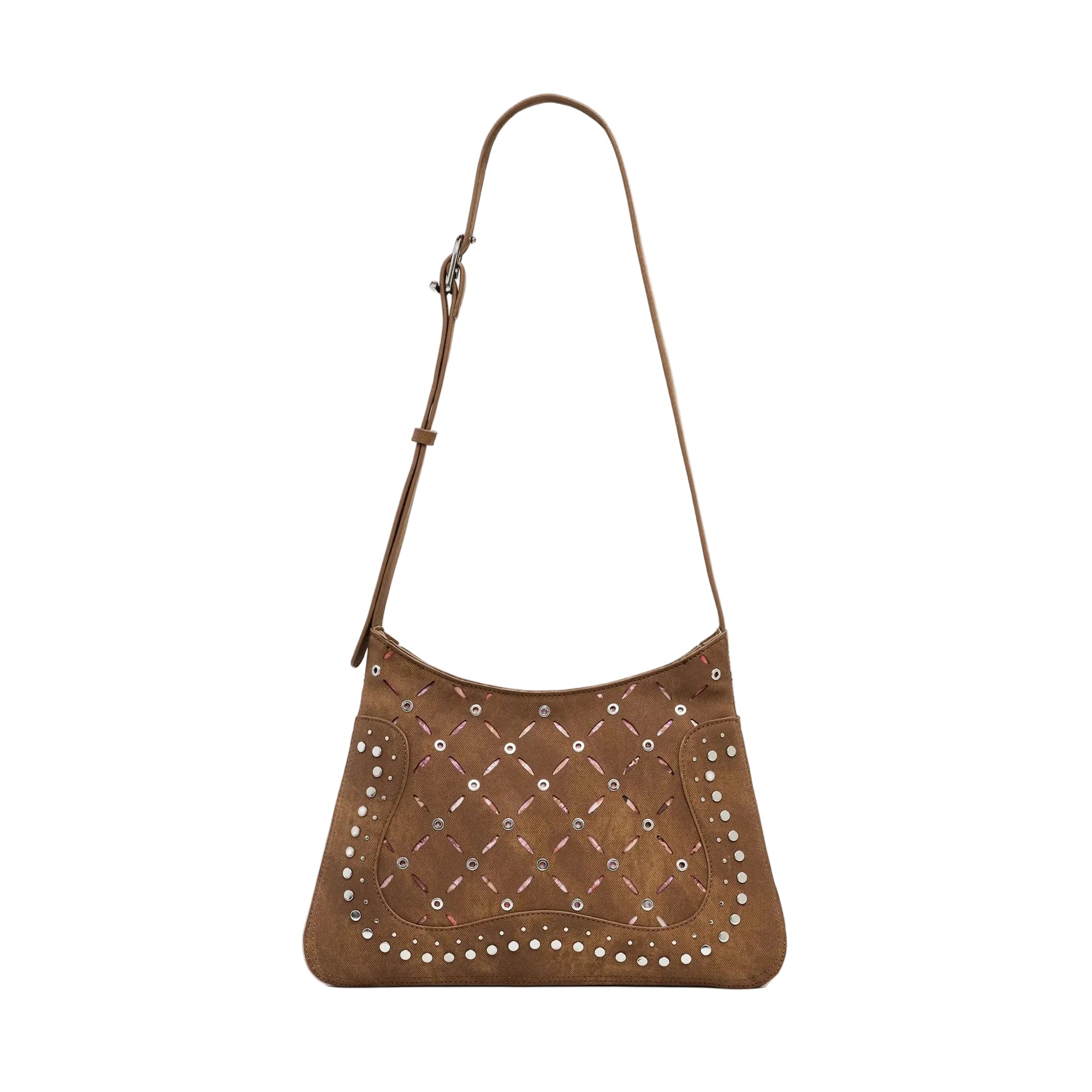 DESIGUAL Borsa Donna a Tracolla Yankee Manaos con Borchie Borse - vista 3