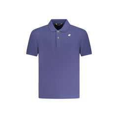 K-Way Polo Maniche Corte Uomo Blu Logo