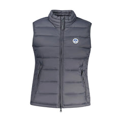 North Sails Chaqueta Mujer Gris Cremallera Logo