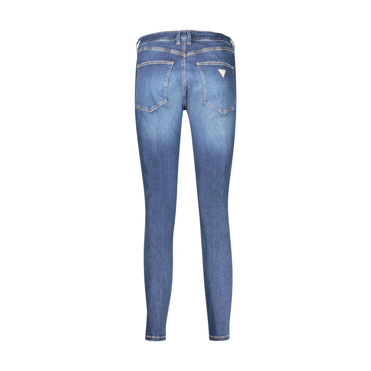 Guess Jeans Donna Blu Logo - vista 2
