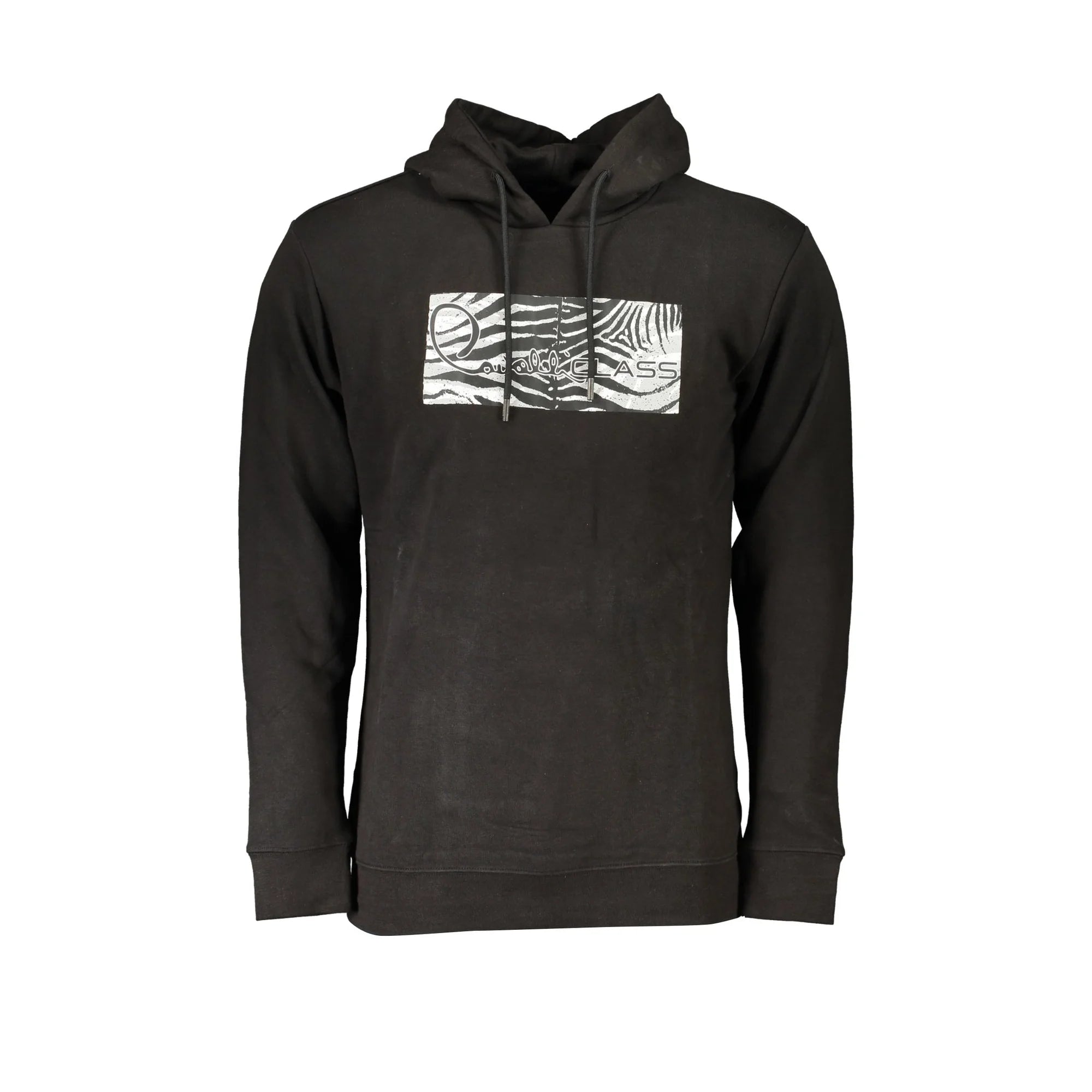 CAVALLI CLASS FELPA SENZA ZIP UOMO NERO